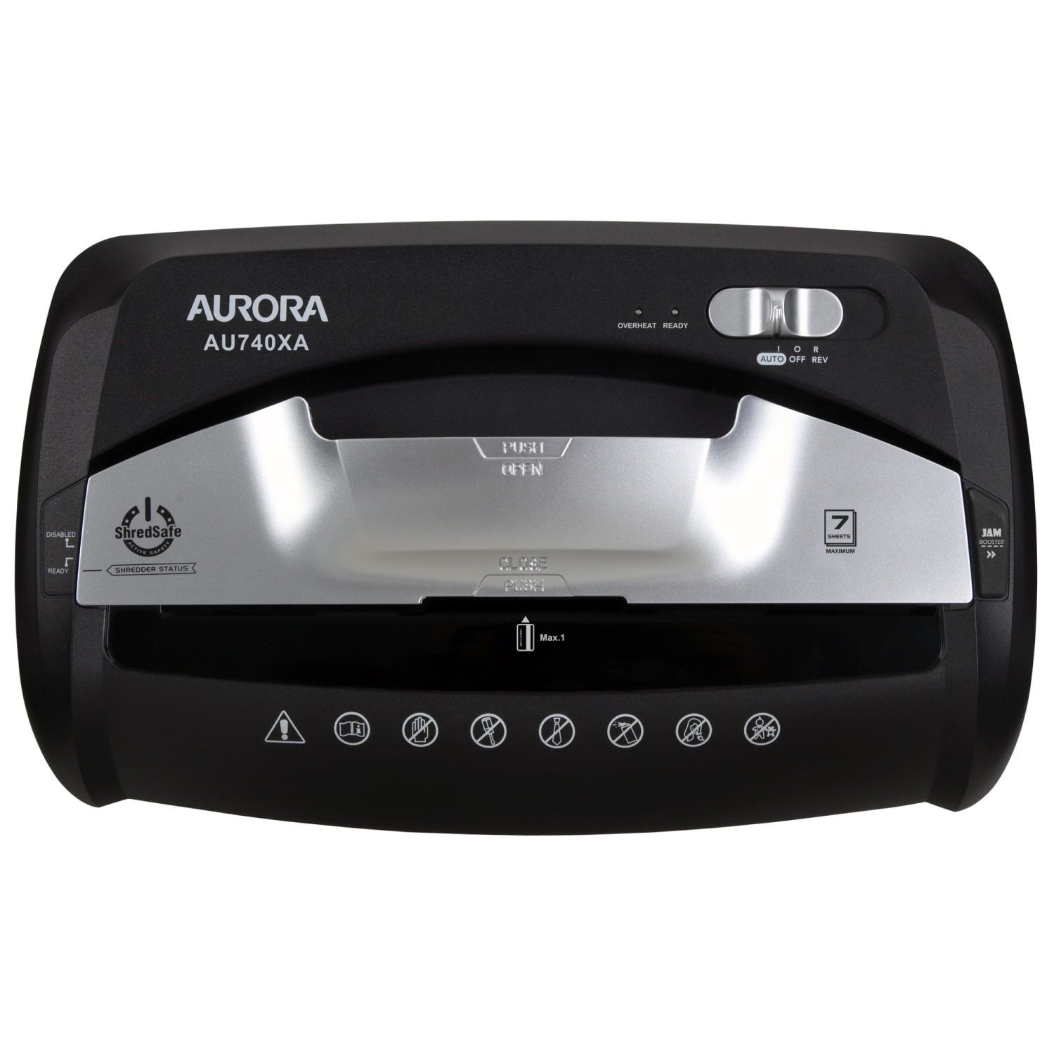 Aurora 7-Sheet Cross-Cut Shredder, AU740XA - Image 6