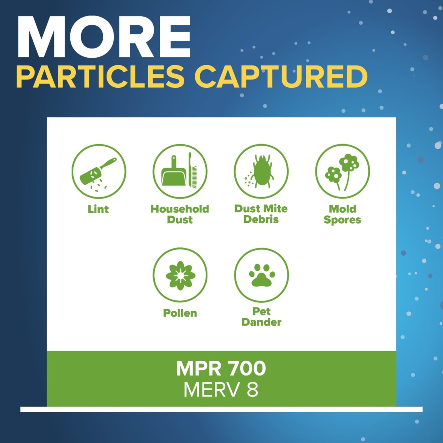 Filtrete 10 x 24 x 1 Air Filter, 4 HVAC Filters, MPR 700, MERV 8, Easy on Airflow, Dust, Pollen & Pet Dander, 3 Month AC and Furnace Filters - Image 5