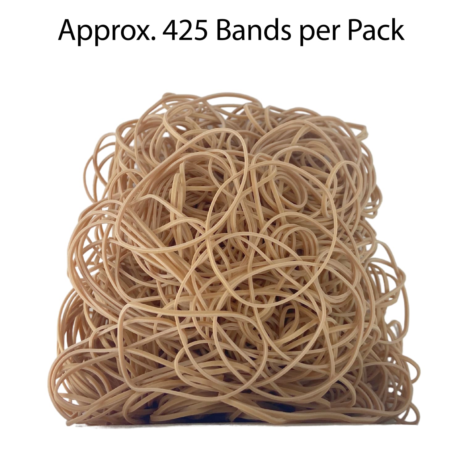 Office Depot Brand Rubber Bands, #19, 3-1/2in x 1/16in, Crepe, 1/4 Lb. Bag - Image 4