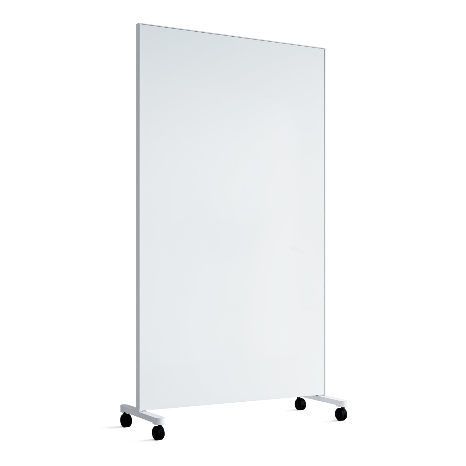 U Brands Double Sided Magnetic Glass Dry-Erase Mobile Floor Easel, 72in X 42, Actual Size 72in X 40in (4777U00-01) - Image 6