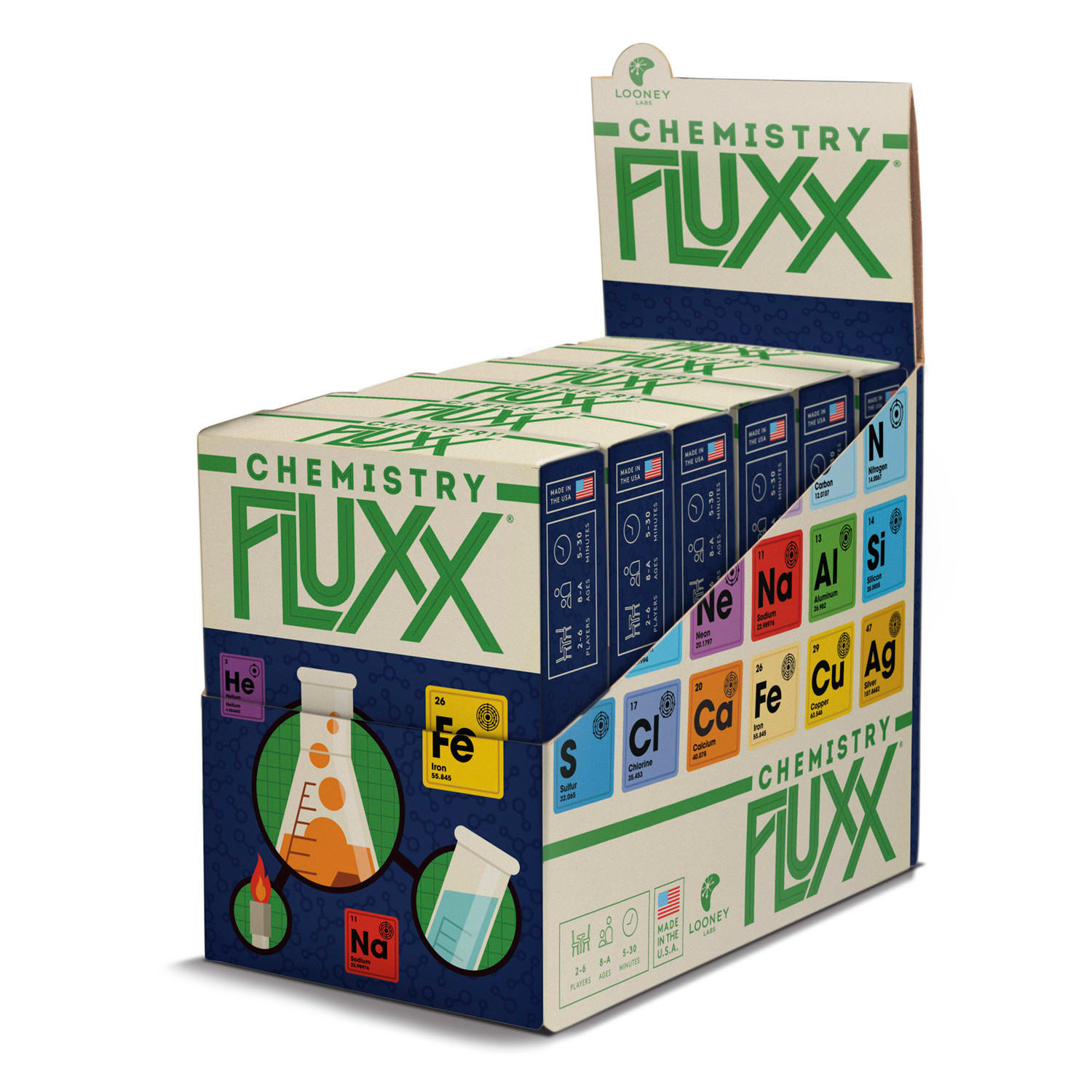 Looney Labs Chemistry Fluxx Card Game - Image 4