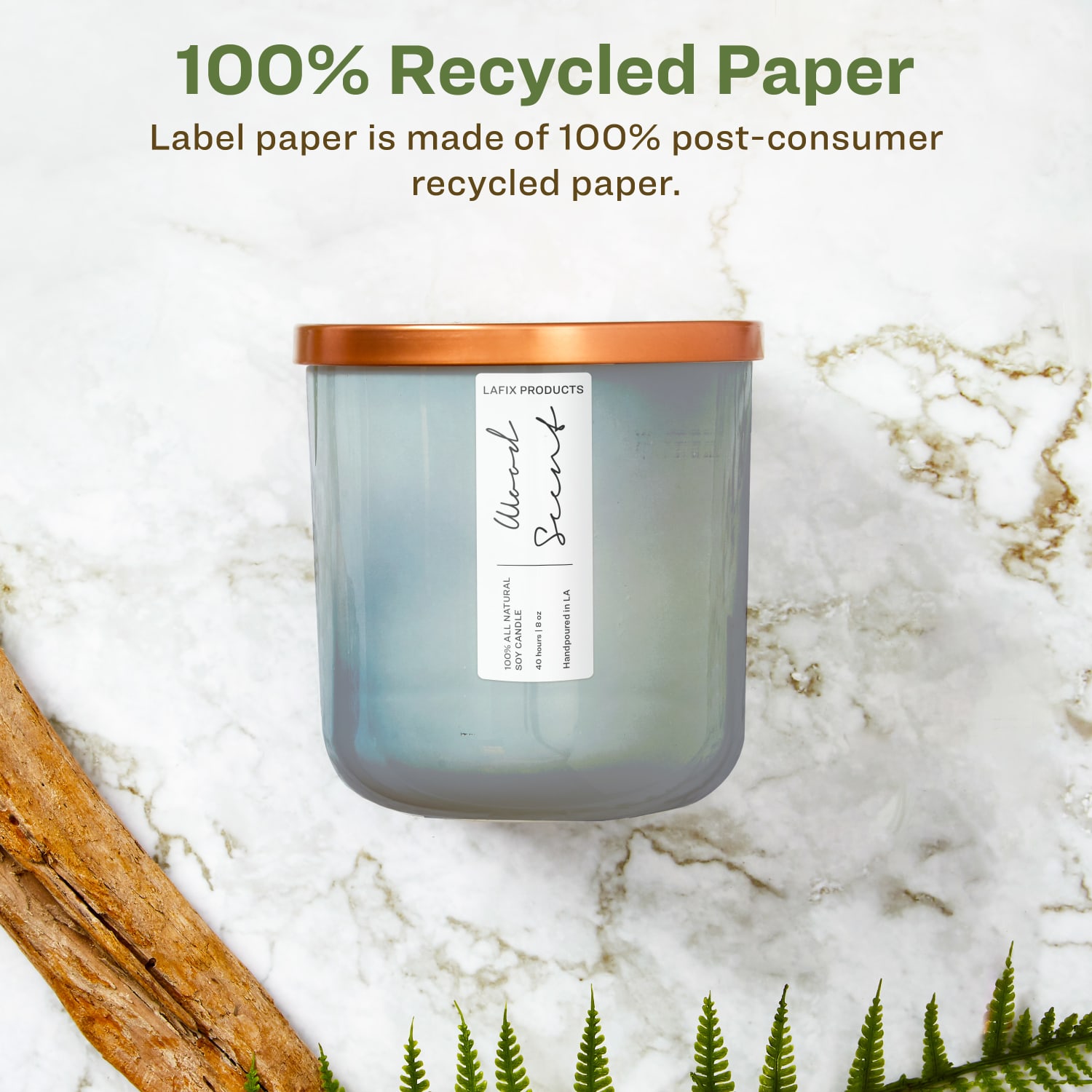 Avery Recycled Paper Labels, 94214-EWMP10, Rectangle, 5/8in x 3in, White, Pack Of 320 - Image 3