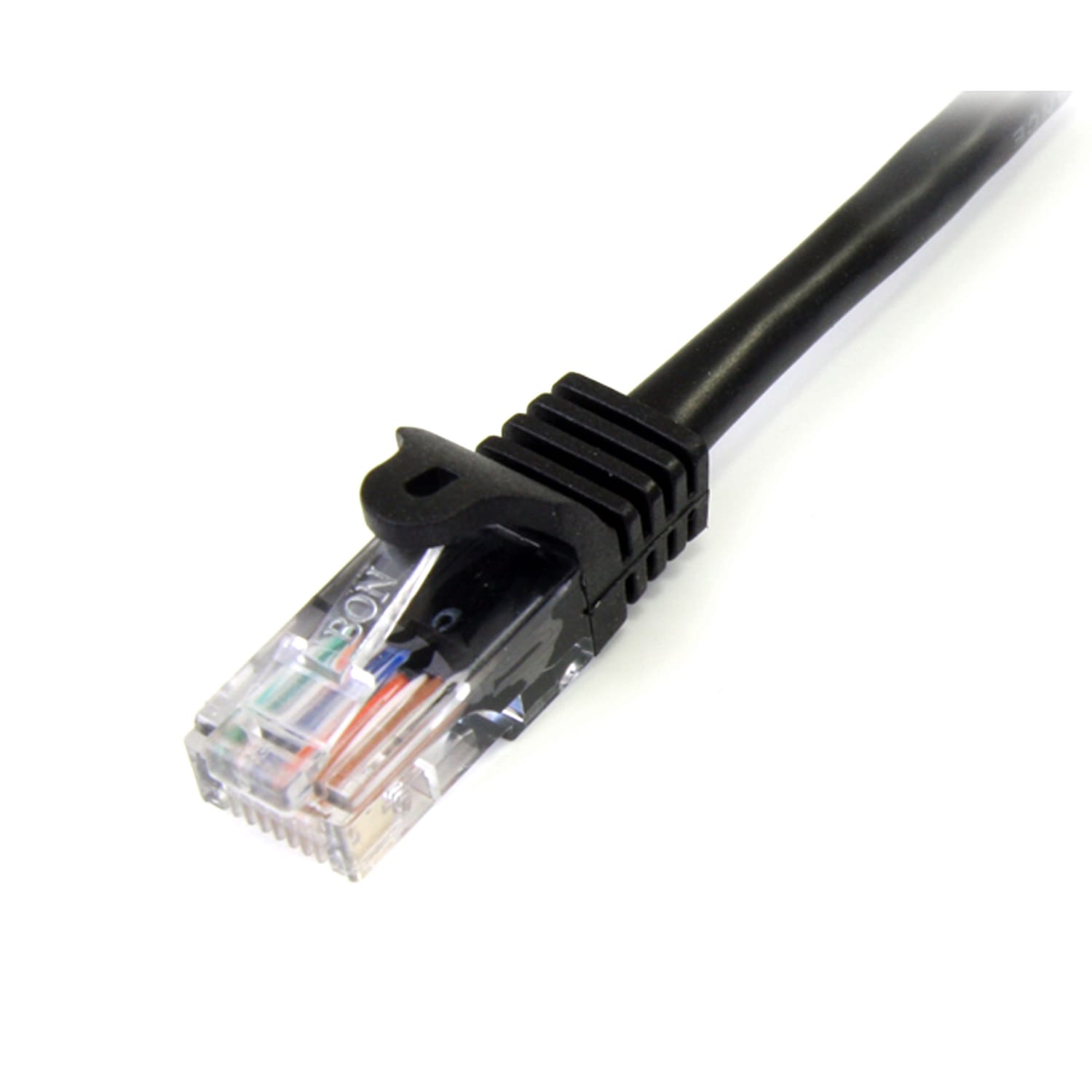 StarTech.com Cat5e Snagless UTP Patch Cable, 50ft, Black - Image 3