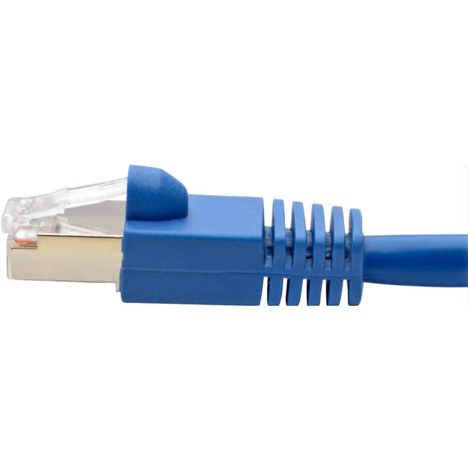 Tripp Lite Cat6a Snagless Shielded STP Network Patch Cable 10G Certified, PoE, Blue RJ45 M/M 35ft 35ft - N262035BL - Image 6