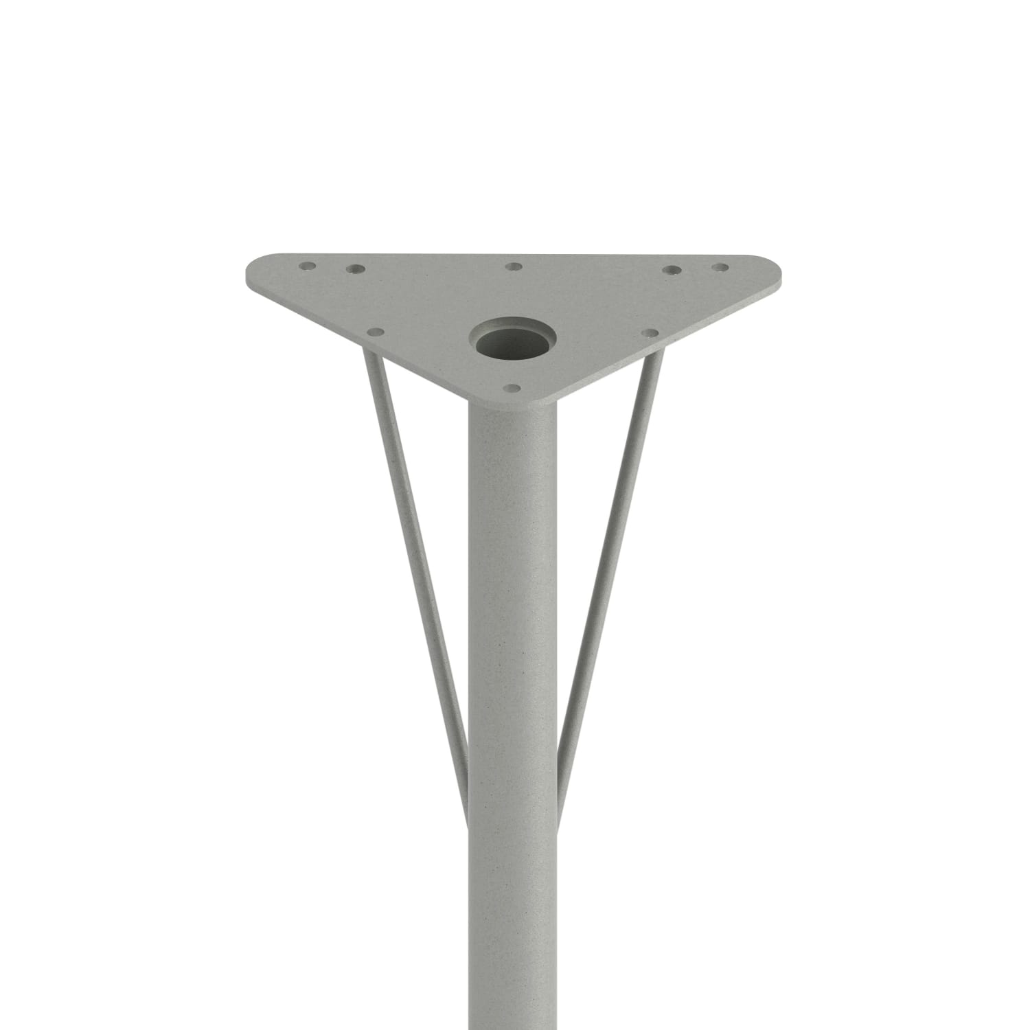 HON Build Student Desk Legs, 32-3/4inH x 9-1/4inW x 5-1/2inD, Titanium, Pack Of 4 Legs - Image 3