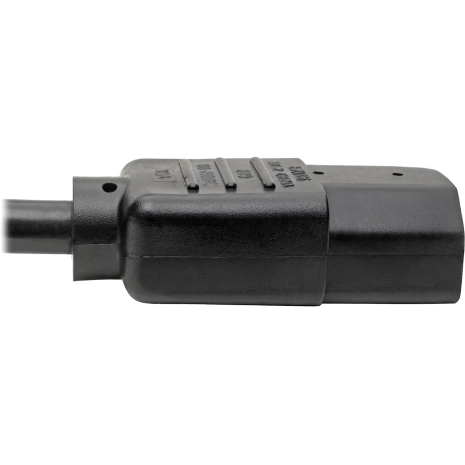 Eaton Tripp Lite Series PDU Power Cord, C13 to C14 - 13A, 250V, 16 AWG, 3 ft. (0.91 m), Black - Power extension cable - P00400313A - Image 5