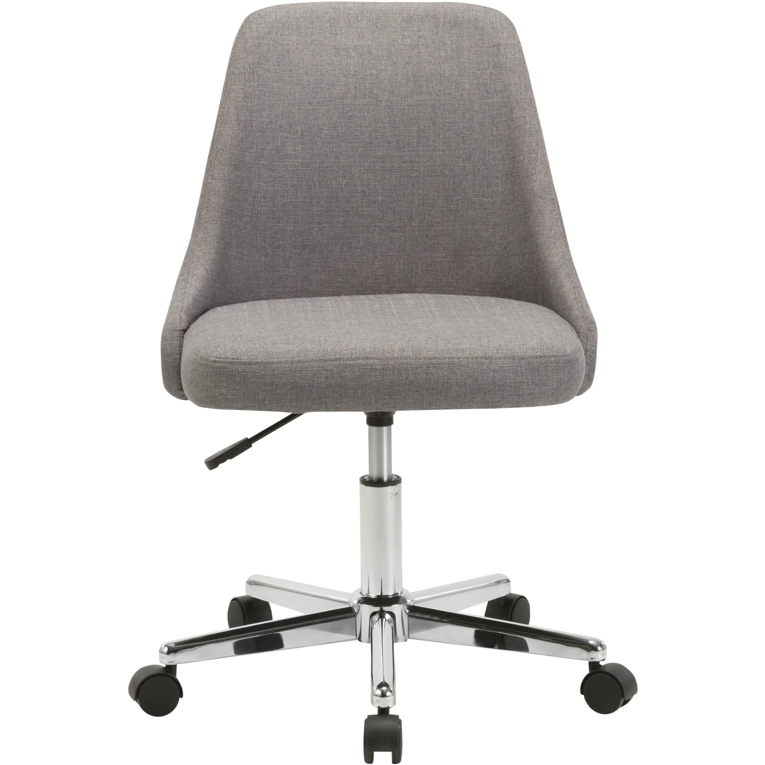 Lorell Resi Fabric Low Back Armless Task Chair Gray PopularChairscom