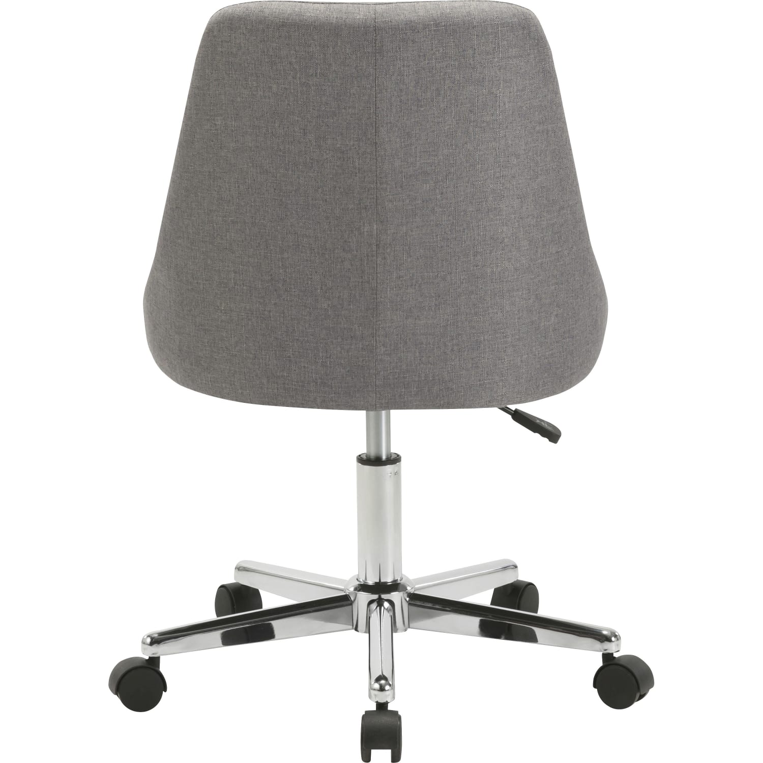 Lorell Resi Fabric Low Back Armless Task Chair Gray PopularChairscom