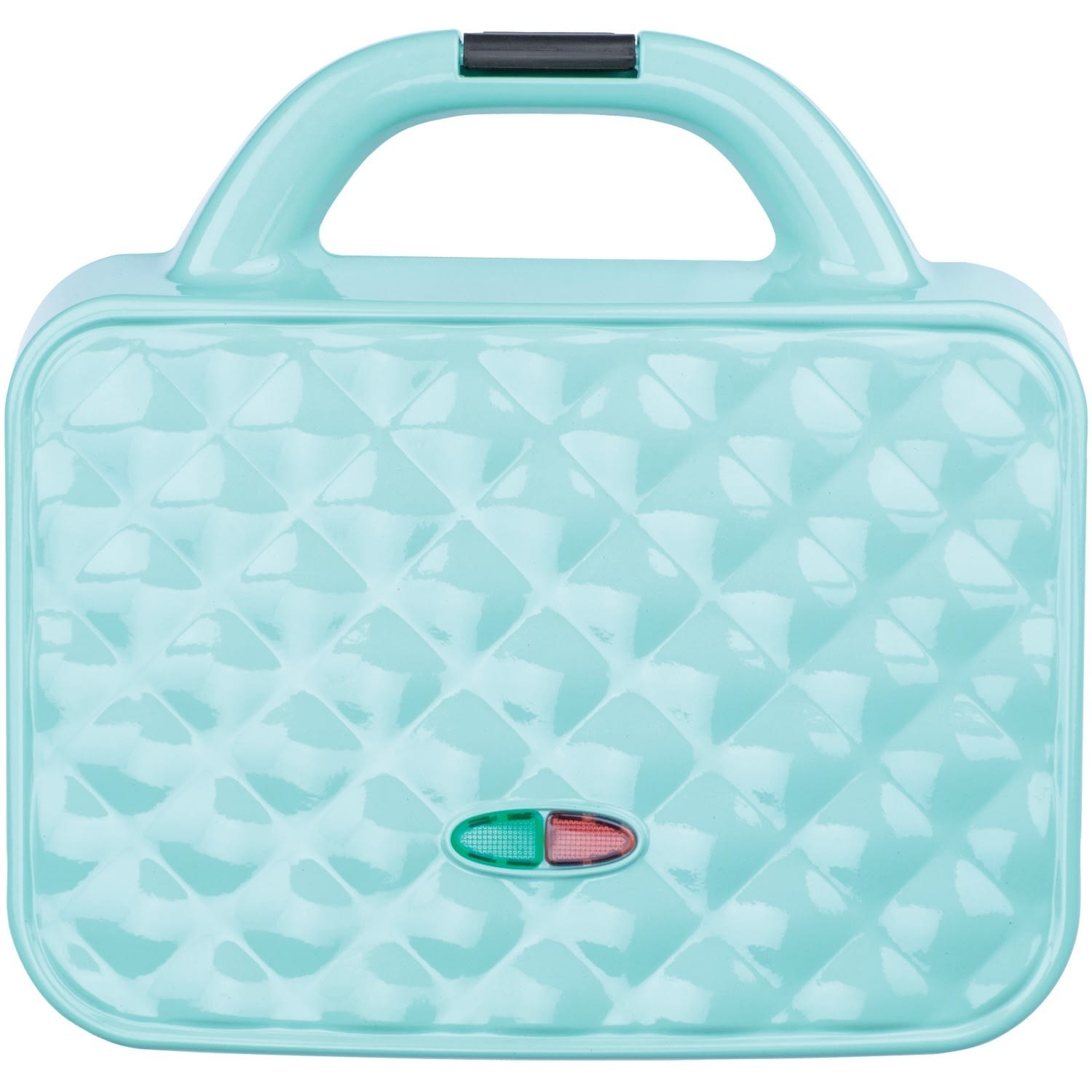 Brentwood TS-239BL Couture Purse Non-Stick Dual Waffle Maker, Blue - 2 x - Image 3
