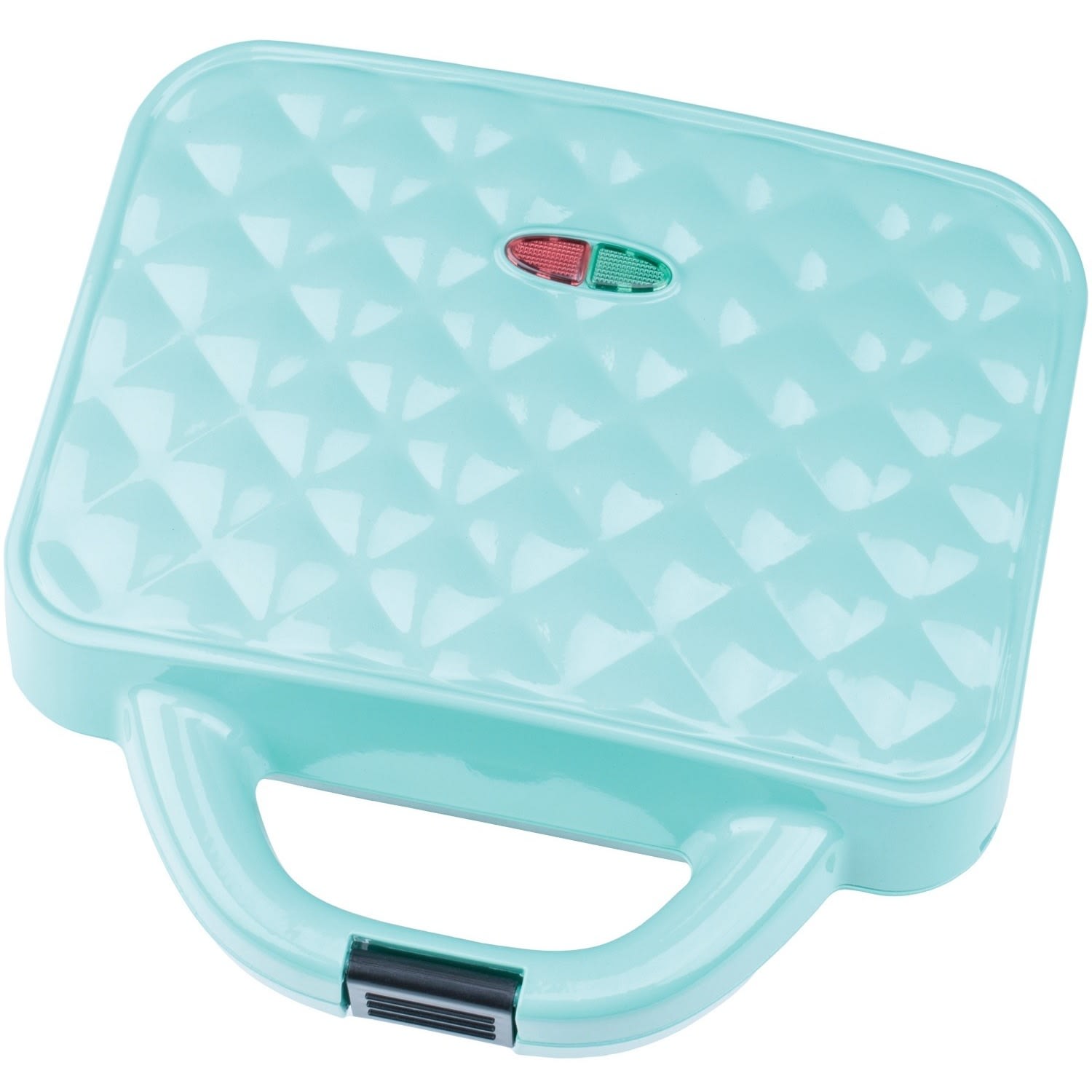 Brentwood TS-239BL Couture Purse Non-Stick Dual Waffle Maker, Blue - 2 x - Image 4