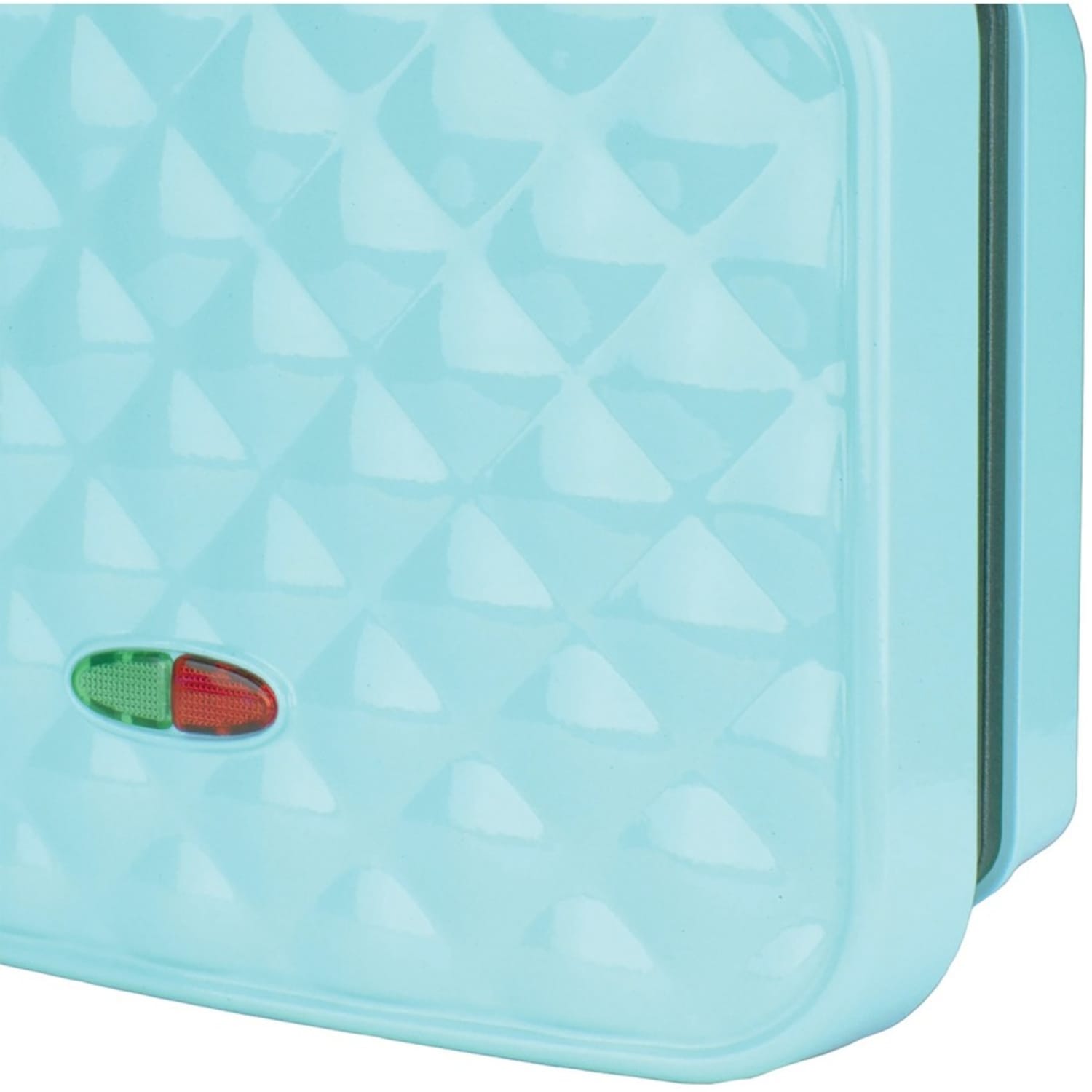 Brentwood TS-239BL Couture Purse Non-Stick Dual Waffle Maker, Blue - 2 x - Image 6
