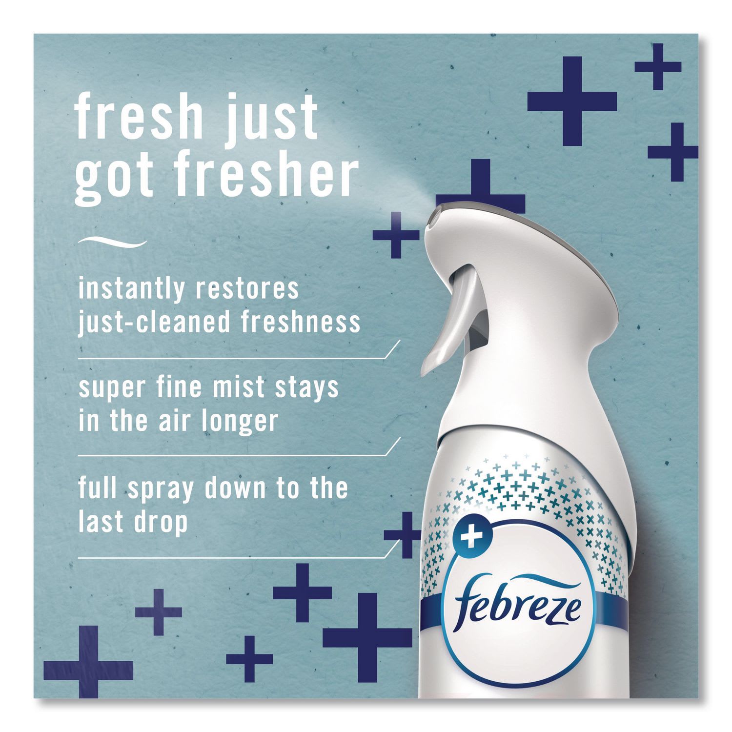Febreze, AIR, Heavy-Duty Crisp Clean, 8.1 oz Aerosol Spray - Image 6