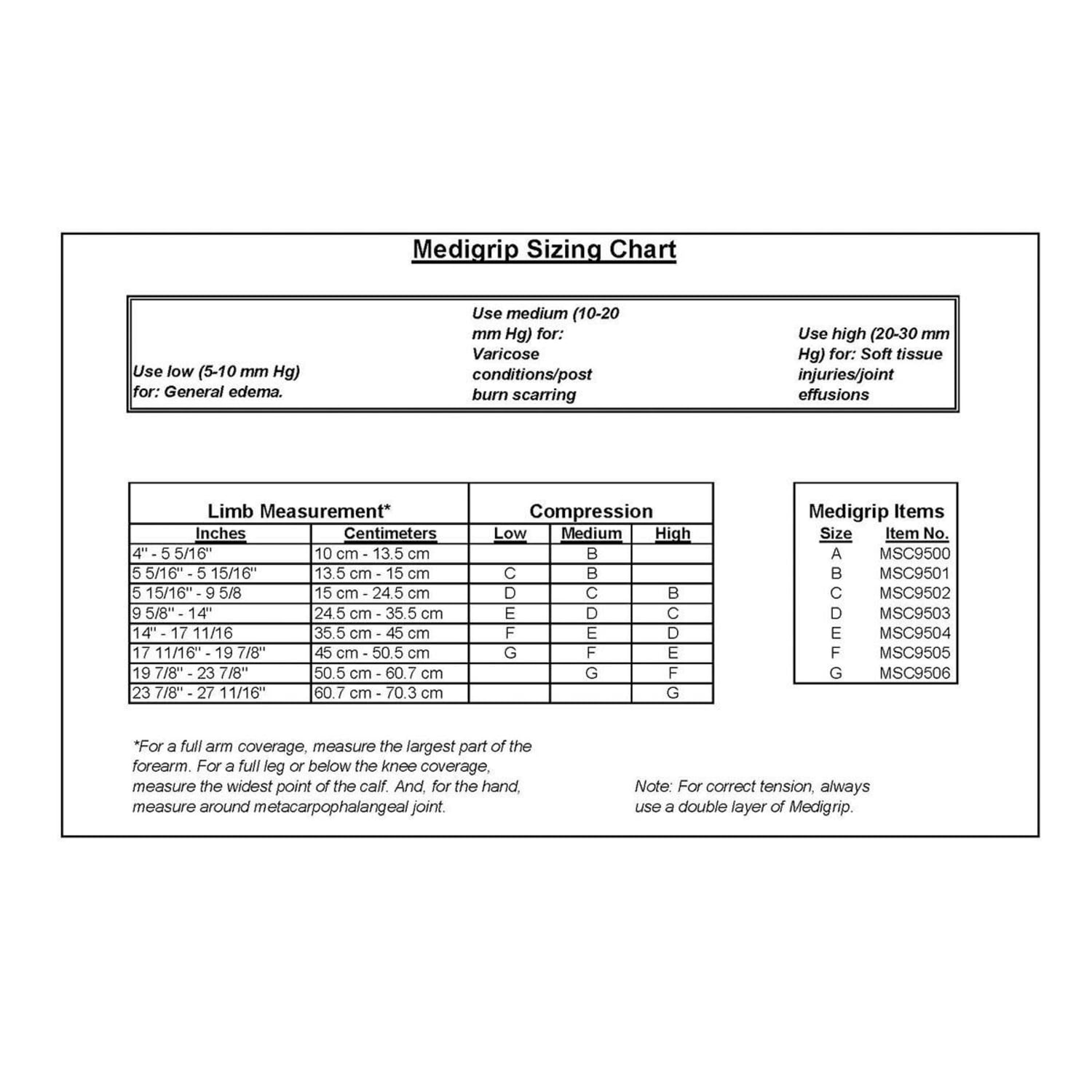 Medline Medigrip Elasticated Tubular Support Bandage, Size G, Tan, 4 3/4in x 11 Yd. - Image 3