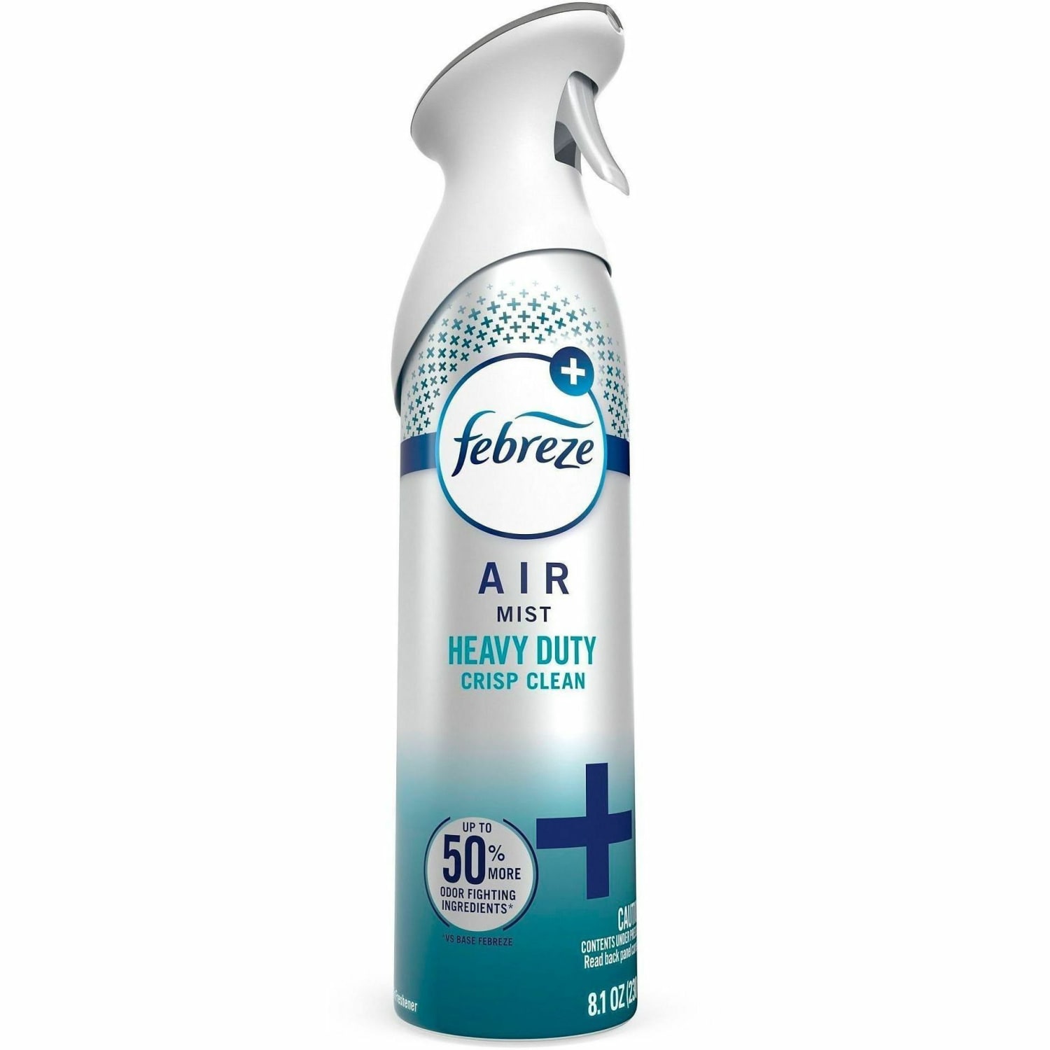 Febreze Heavy-Duty Air Freshener Spray - Spray - 8.1 fl oz (0.3 quart) - Crisp Clean - Odor Neutralizer, Heavy Duty, VOC-free - 6 / Carton - Image 3