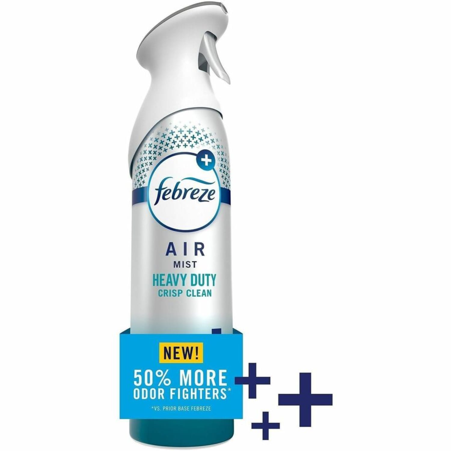 Febreze Heavy-Duty Air Freshener Spray - Spray - 8.1 fl oz (0.3 quart) - Crisp Clean - Odor Neutralizer, Heavy Duty, VOC-free - 6 / Carton - Image 4