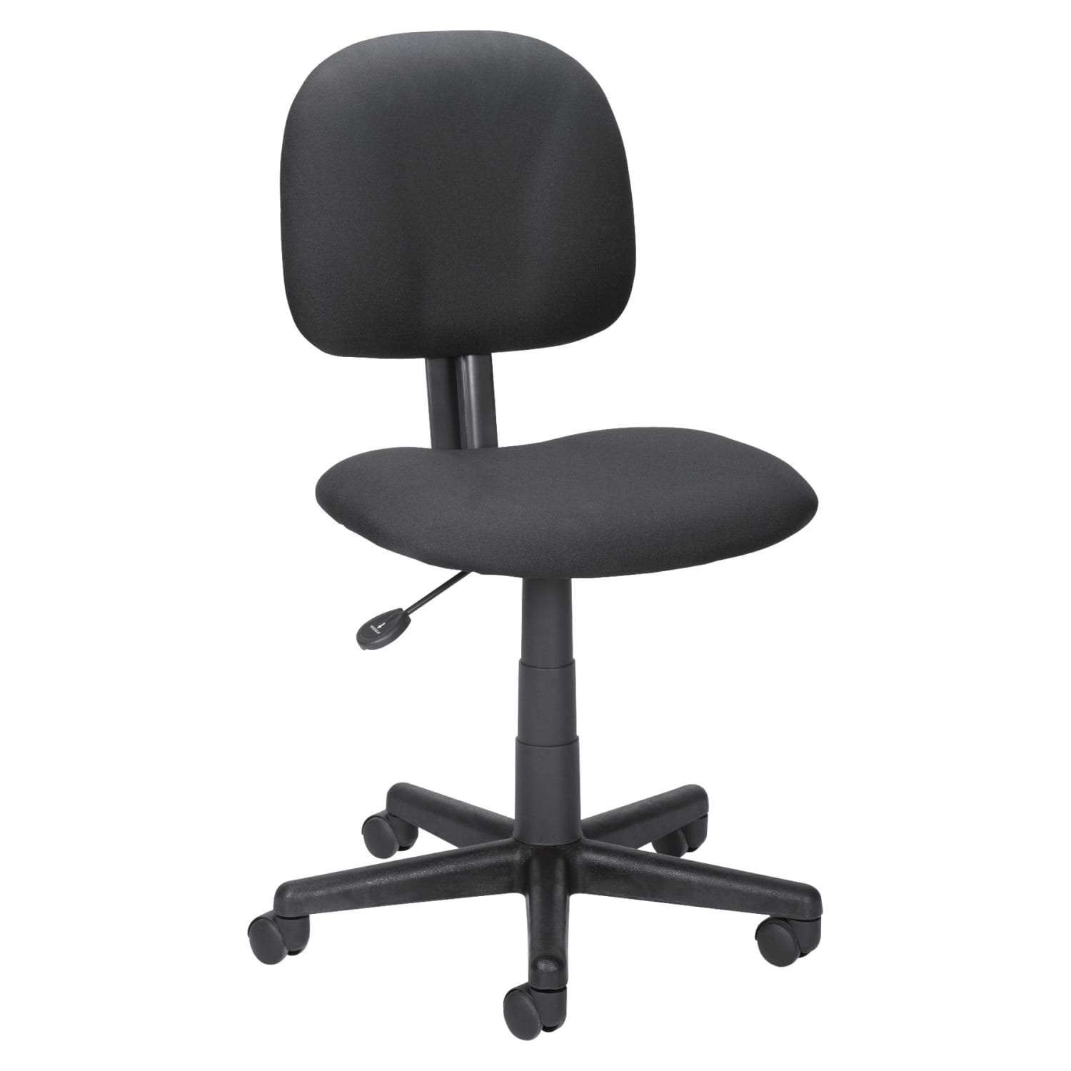 LYS NuSparc Mid Back Multi Task Fabric Chair, Black
