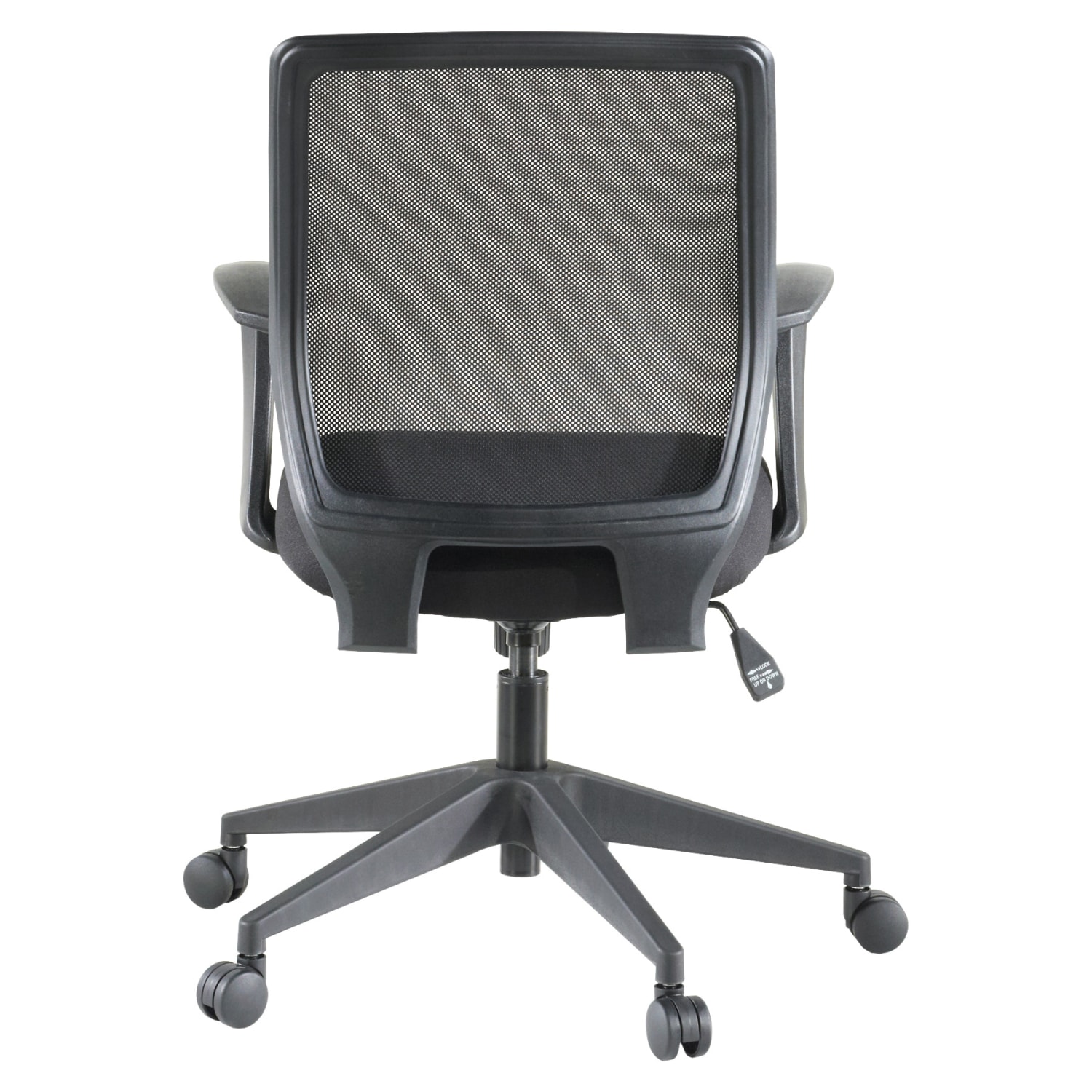 Lorell Mesh MidBack Office Chair Black PopularChairscom Lorell Mesh Mid Back Office Chair Black PopularChairscom