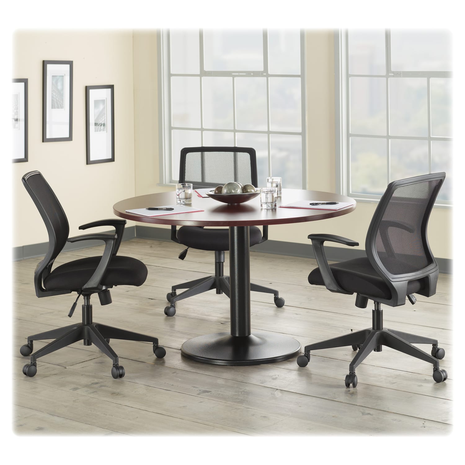 Lorell Mesh MidBack Office Chair Black PopularChairscom Lorell Mesh Mid Back Office Chair Black PopularChairscom
