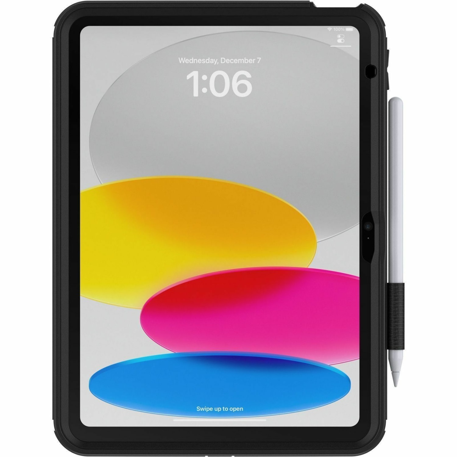 OtterBox Defender Rugged Carrying Case Apple iPad (10th Generation) Tablet, Pen, Pencil - Black - Drop Resistant, Dirt Resistant, Bump Resistant, Scrape Resistant - 10.2in Height x 7.6in Width x 0.8in Depth - Image 4