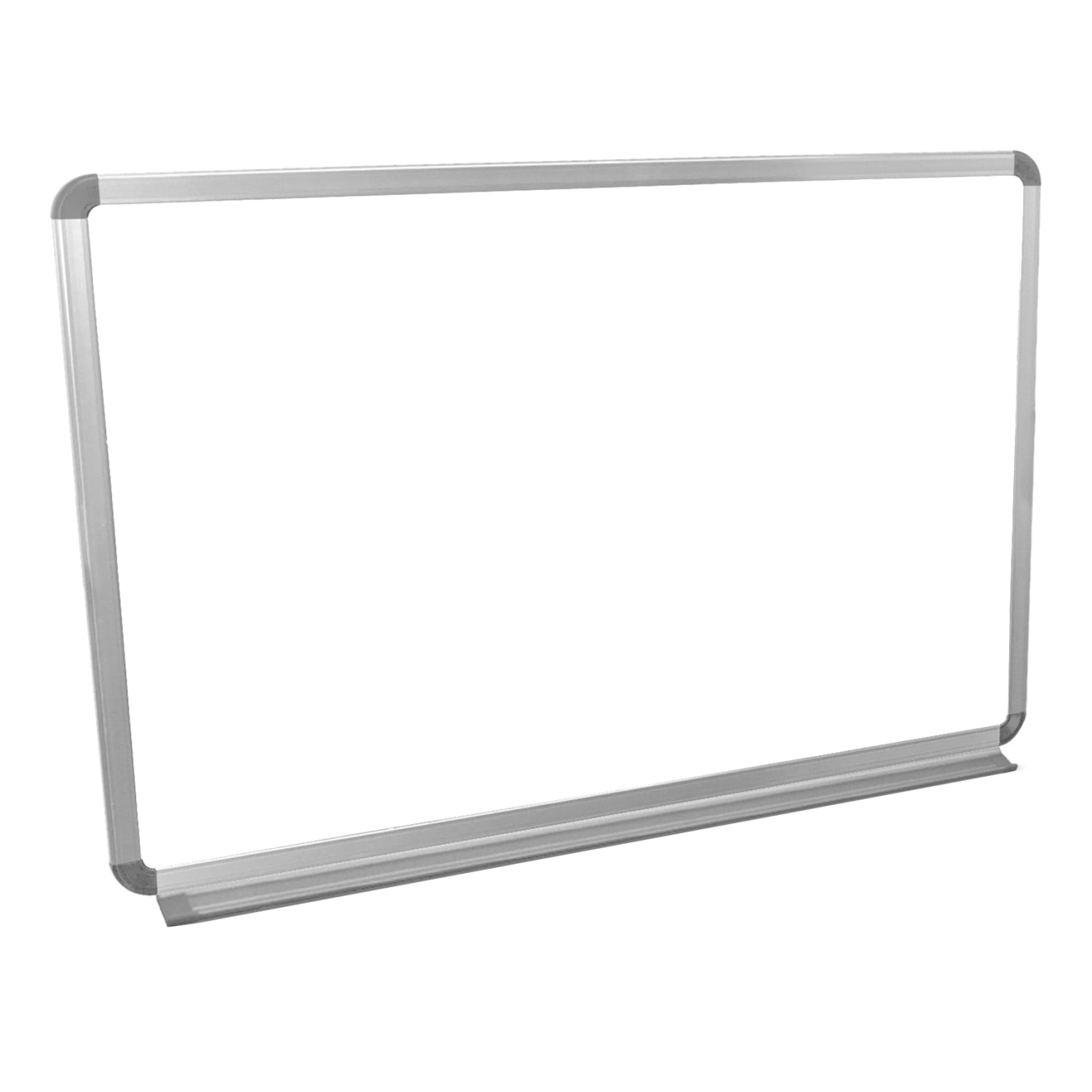 Luxor Magnetic Dry-Erase Whiteboard, 36in x 24in, Aluminum Frame With Silver Finish - Image 3