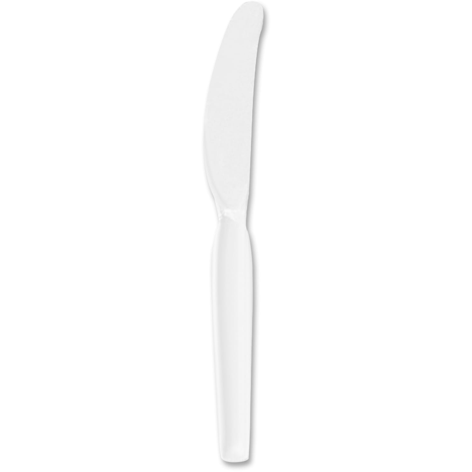 Dixie Heavyweight Disposable Knives Grab-N-Go by GP Pro - Knife - 1000 x Knife - White - 100 Box - 10 / Carton - Image 3