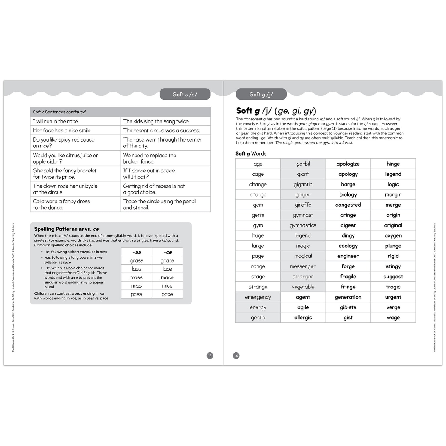 Scholastic Teaching Solutions The Ultimate Book Of Phonics Word Lists, Grades 1-2 - Image 5