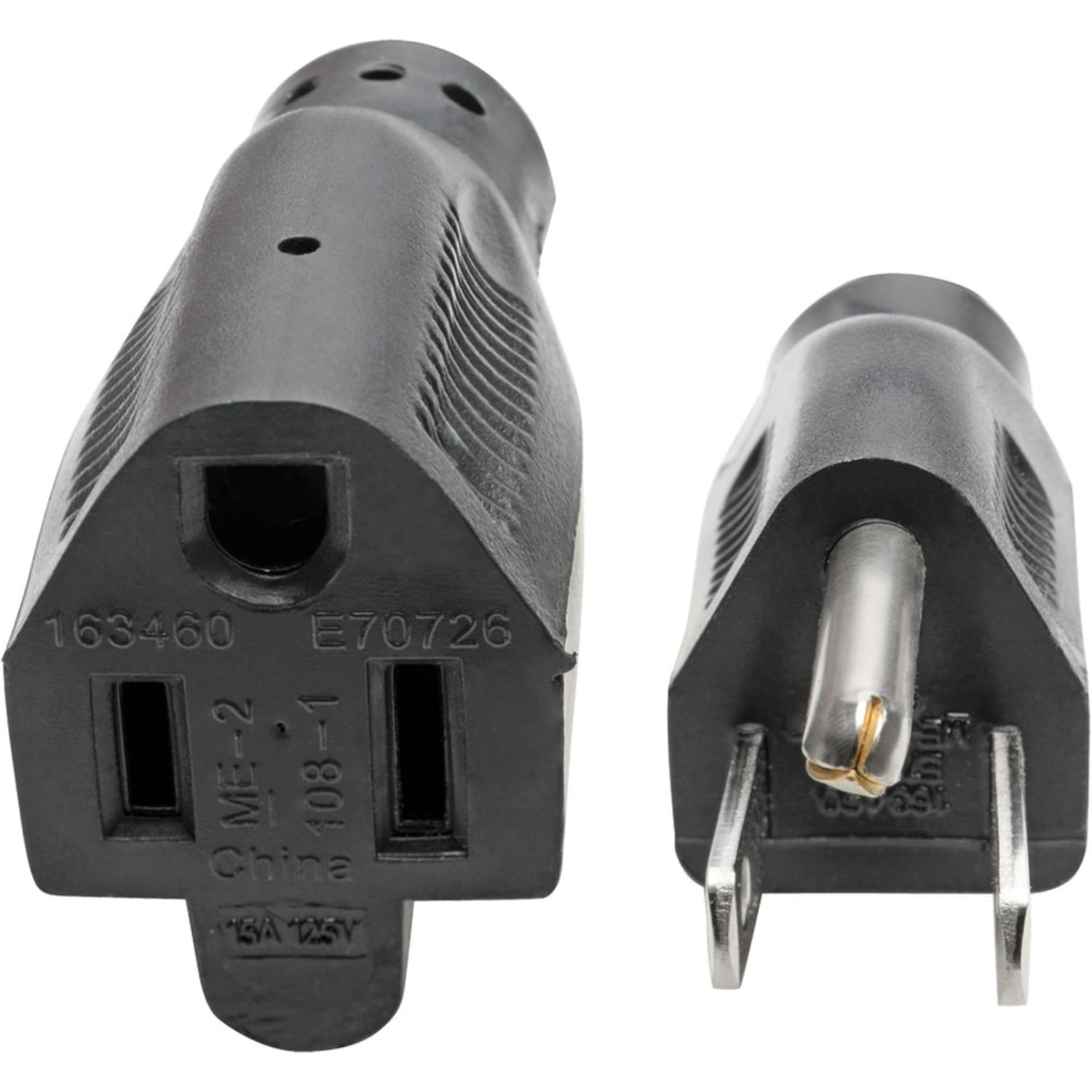 Eaton Tripp Lite Series Power Extension Cord, NEMA 5-15P to NEMA 5-15R - Heavy-Duty, 15A, 120V, 14 AWG, 6 ft. (1.83 m), Black - P024006 - Image 4