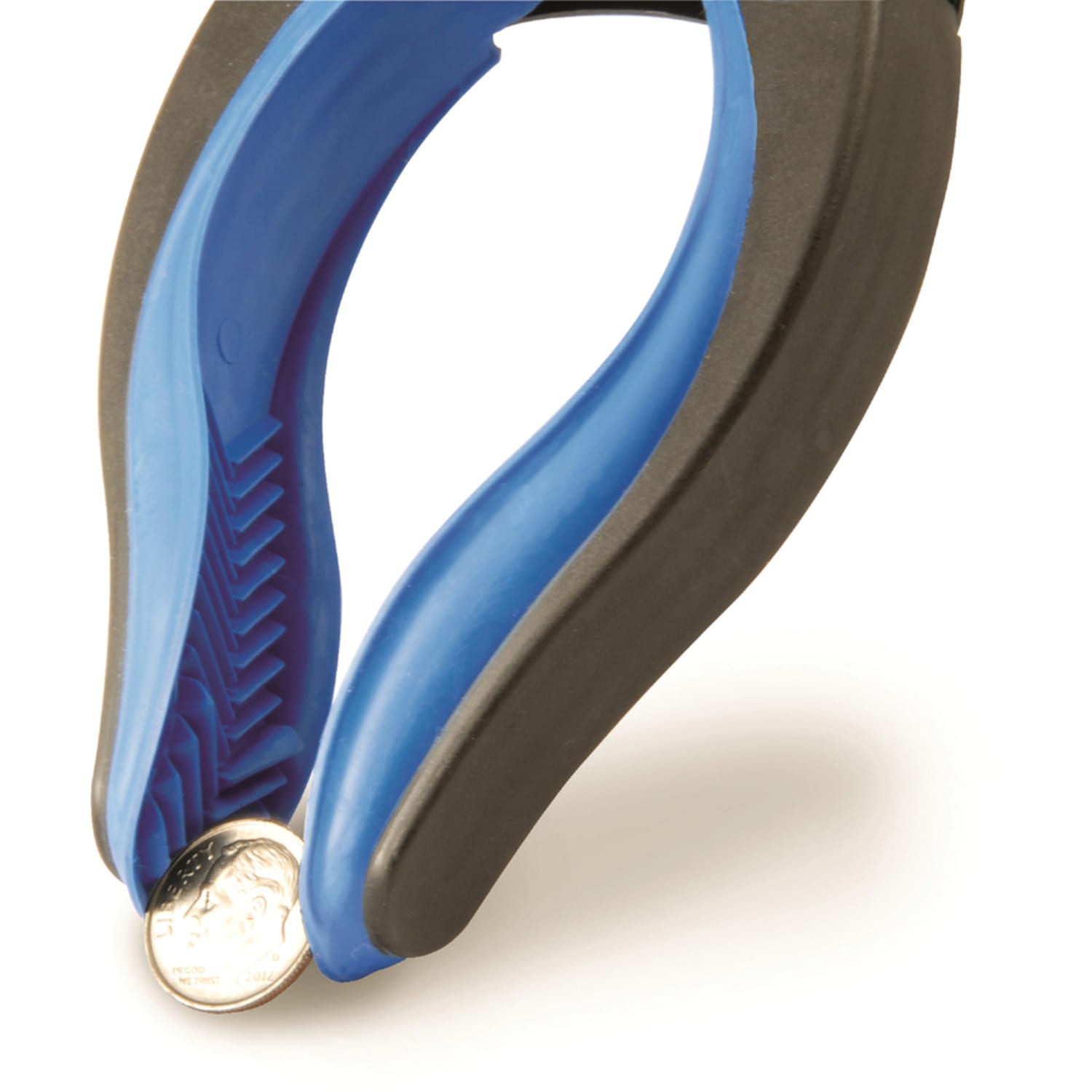 Ettore Grip N Grab Multipurpose Pickup Tool - 32in Reach - Articulating Head, Rust Proof, Comfortable Handle - Rubber - Blue - 1 Each - Image 4
