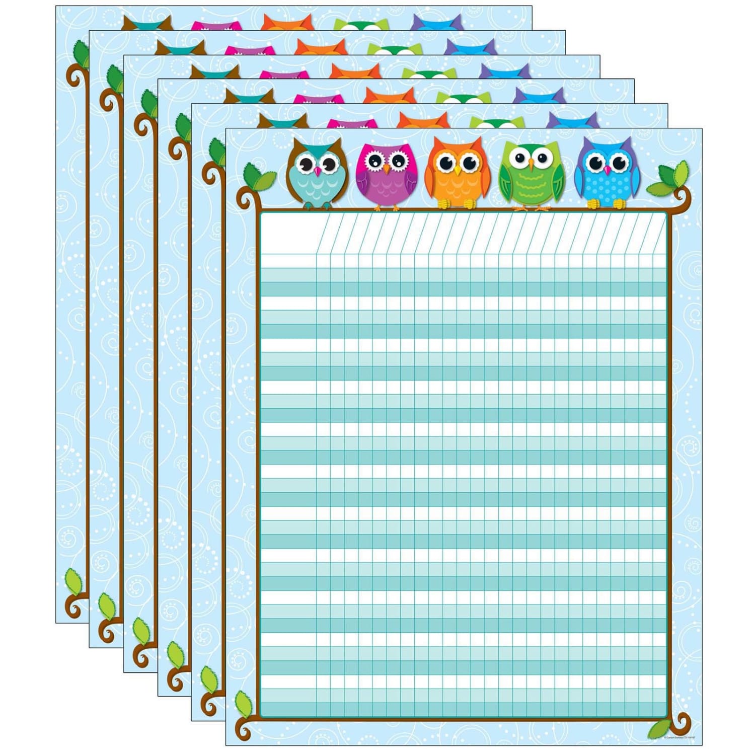 Colorful Owls