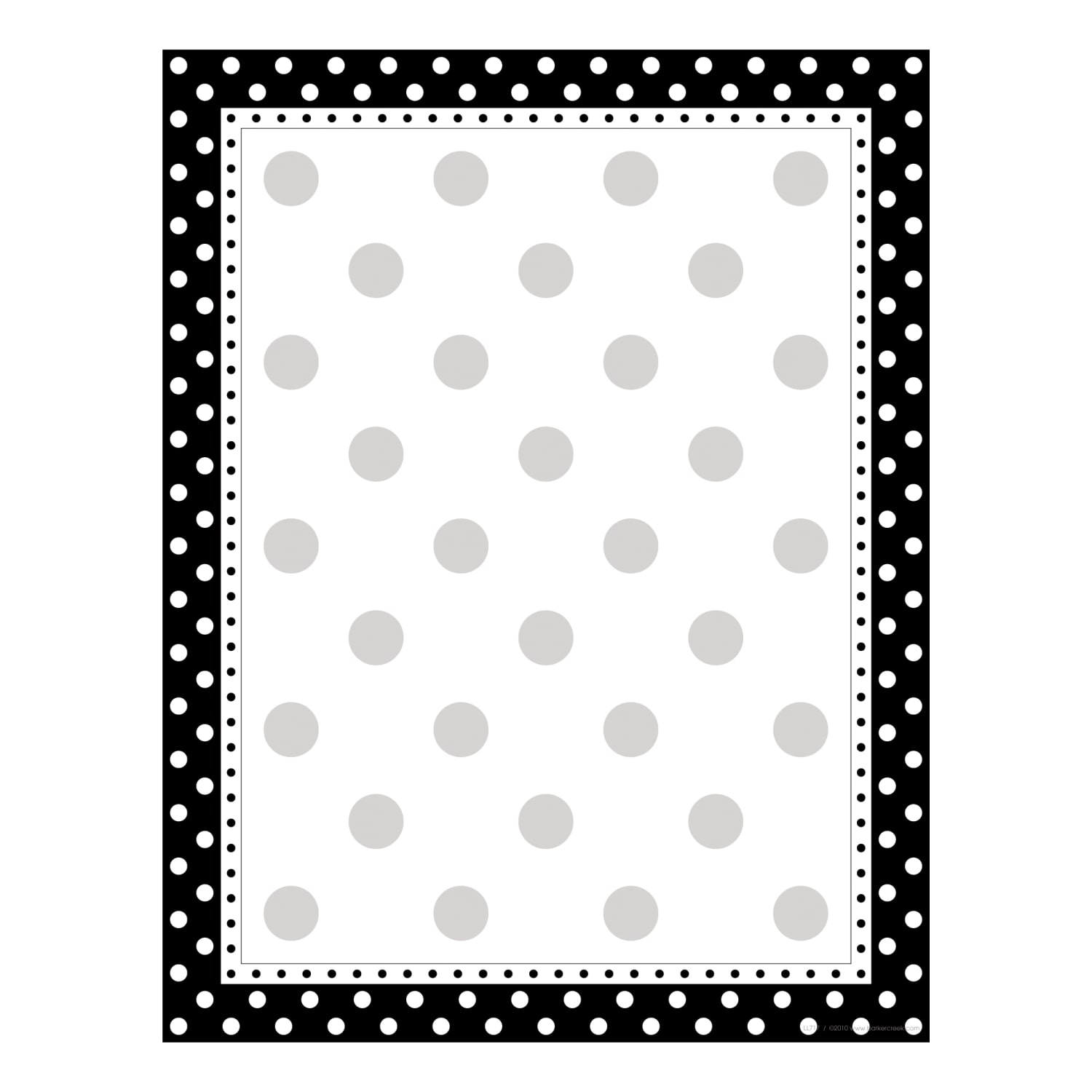 Barker Creek 2-Design Computer Paper, Letter Paper Size, Dots, 100 Sheets - Image 4