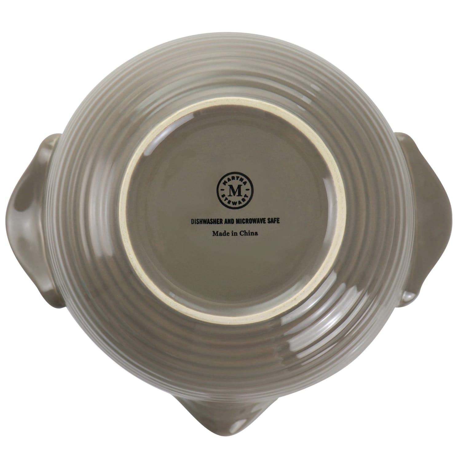 Martha Stewart Stoneware Prep Batter Bowl, 88 Fl Oz, Taupe - Image 5