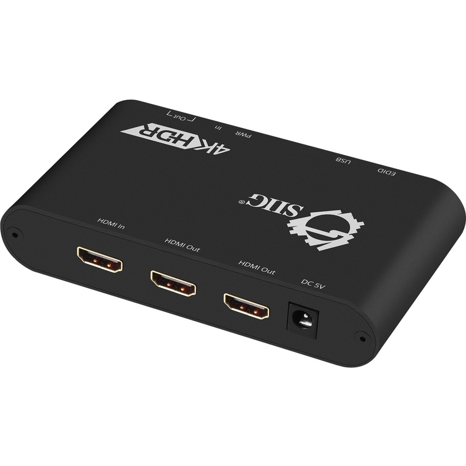 SIIG 1x2 HDMI 2.0 Splitter / Distribution Amplifier With Auto Video Scaling - Image 3