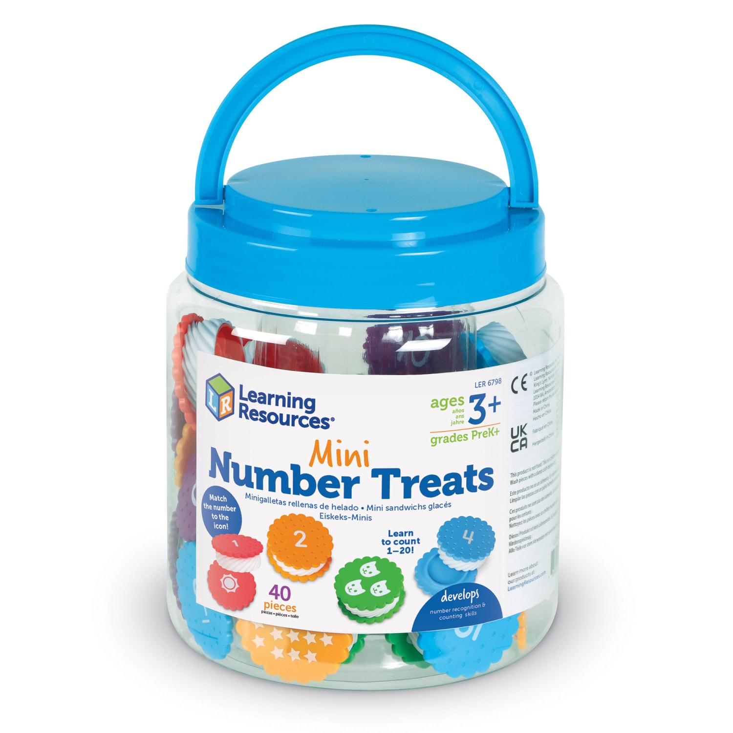 Learning Resources Mini Number Cookies - Image 3