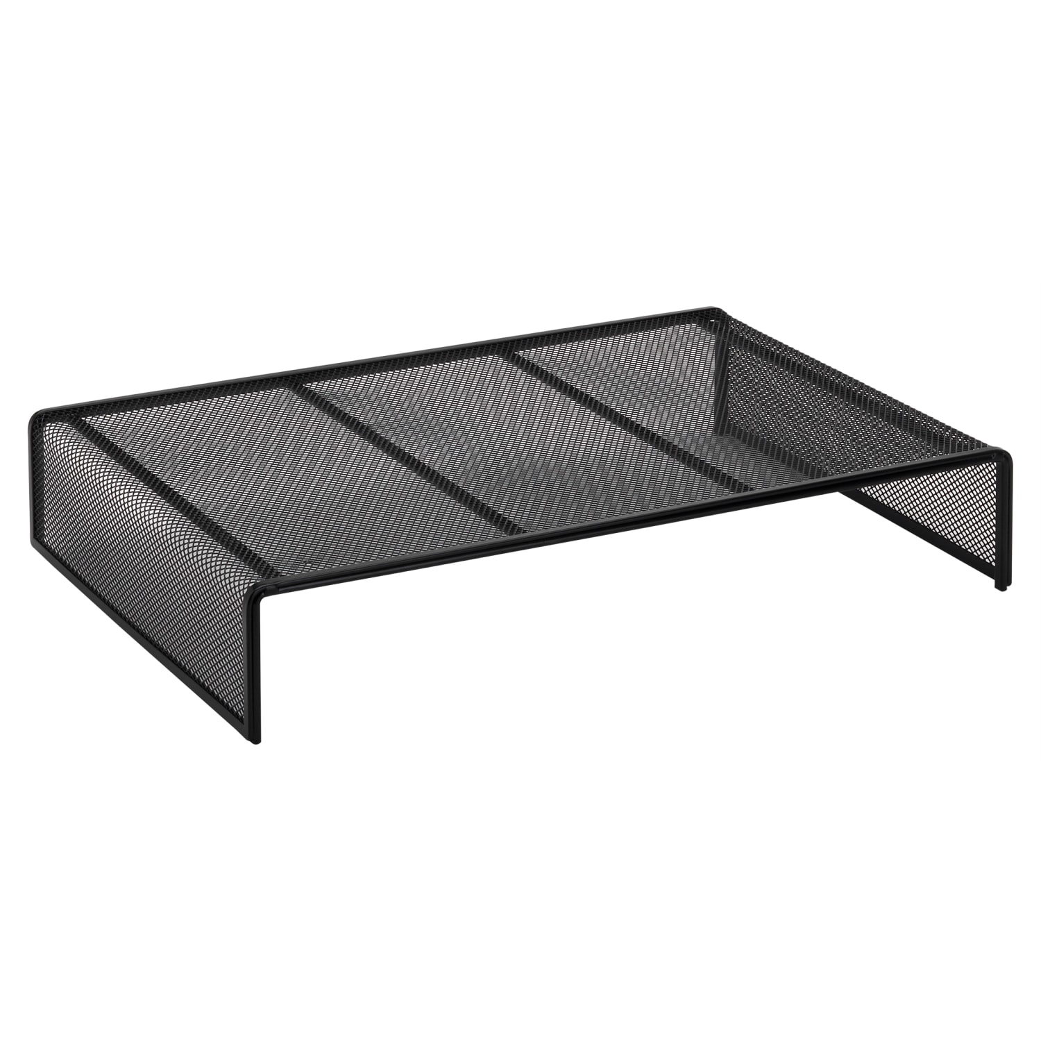Office Depot Brand Mesh Monitor Stand, Black - Image 3