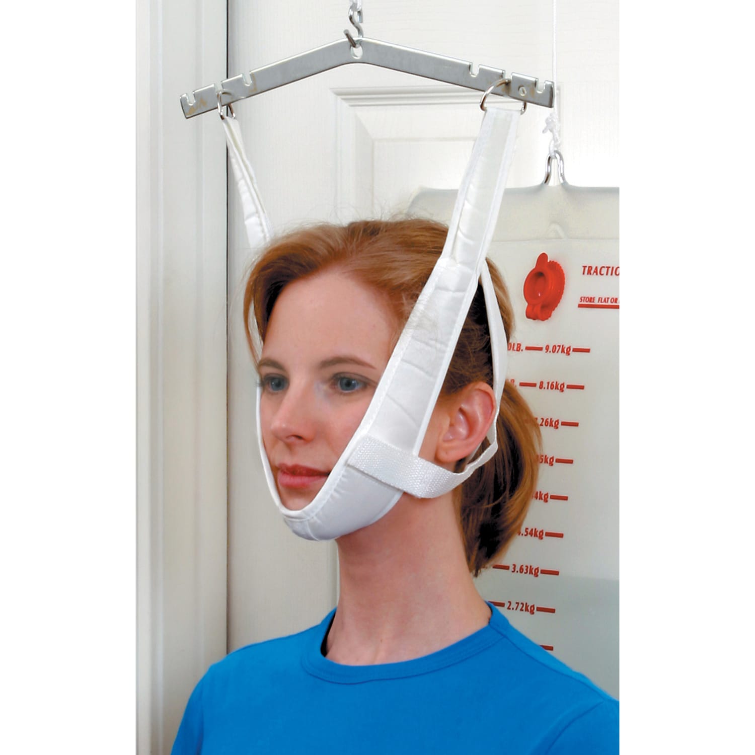 DMI Replacement Head Halter, Red/White - Image 3