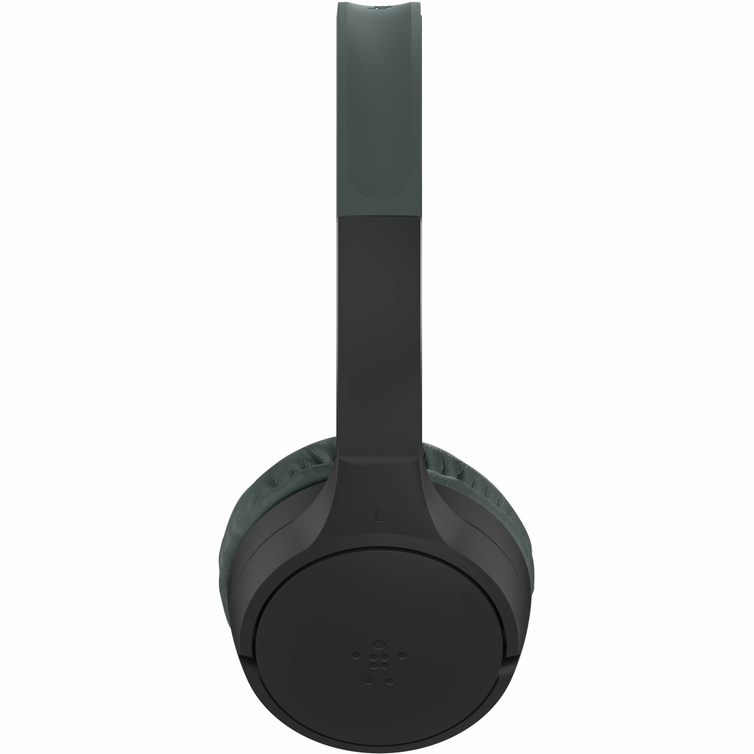 Belkin Wireless Bluetooth On-Ear Headphones for Kids w/ Mic, 85dB Limit, w/ USB-C Cable, Headset, Black - Image 3