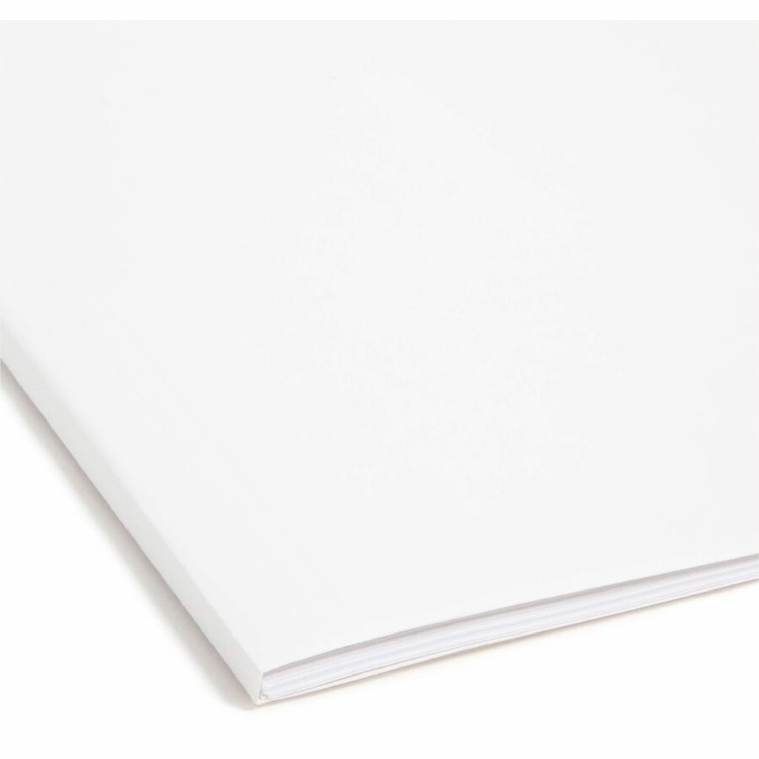Smead FasTab Straight Tab Cut Letter Recycled Hanging Folder - 8 1/2in x 11in - Assorted Tab Position - White - 10% Recycled - 20 / Box - Image 3