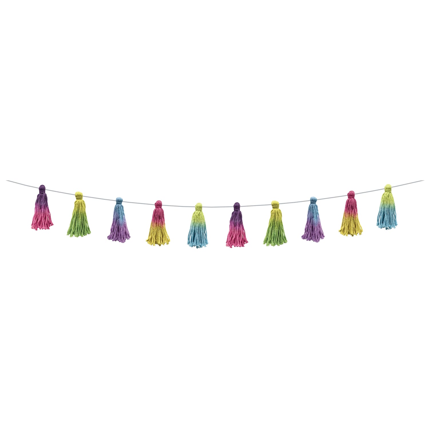 Teacher Created Resources Garlands, Tie-Dye Tassels, Pack Of 3 Garlands - Image 3
