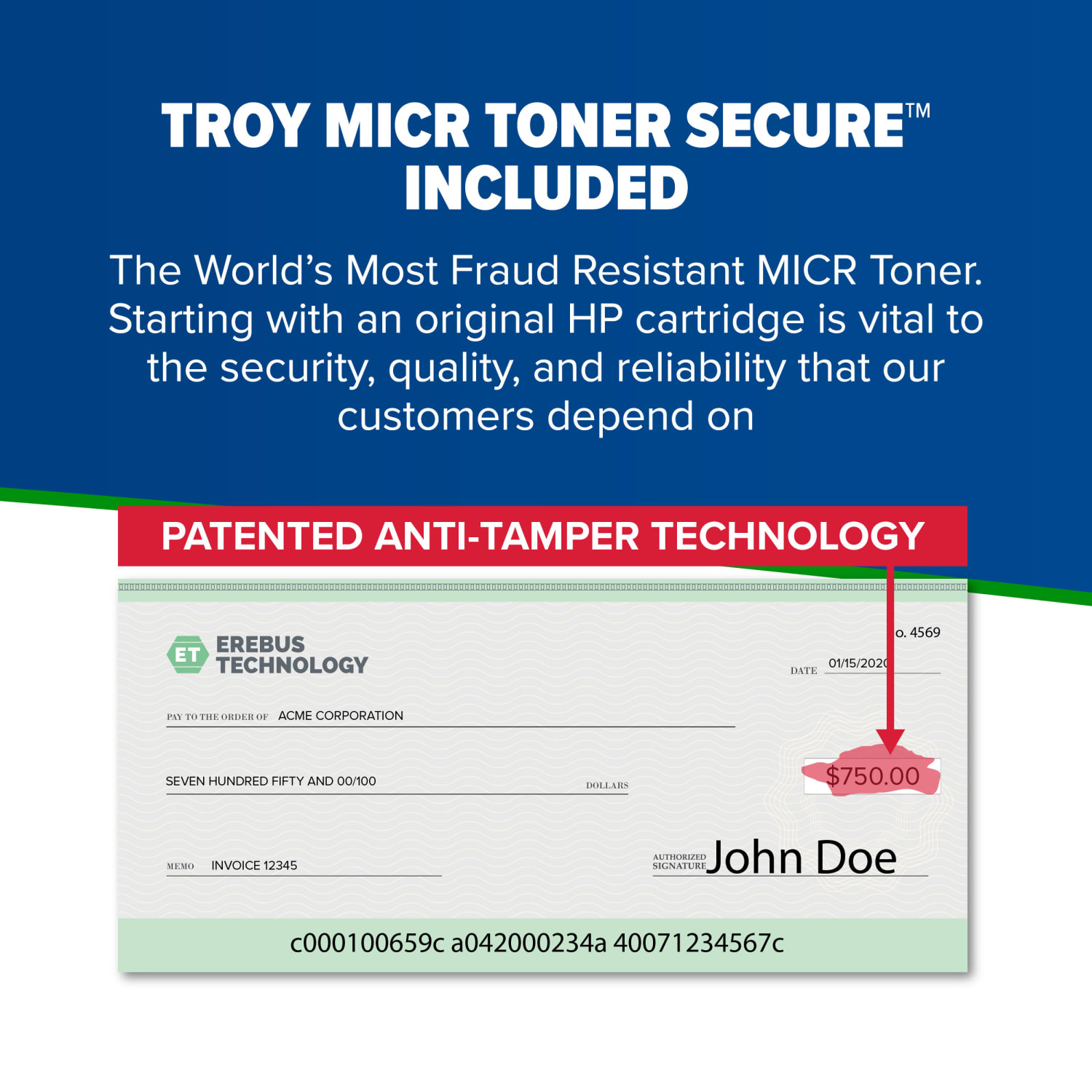 TROY M507DN MICR Laser Monochrome Printer For Check Printing - Image 6