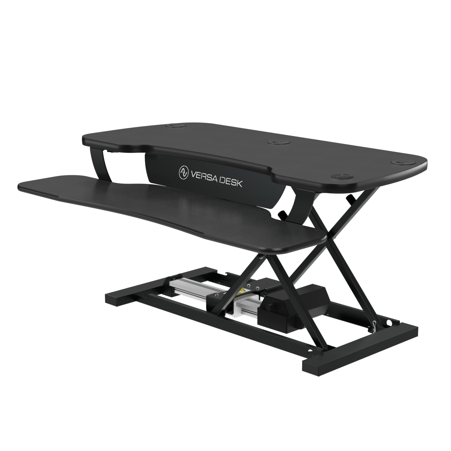 VersaDesk PowerPro Sit-To-Stand Height-Adjustable Electric Desk Converter, 48inW, Black - Image 5