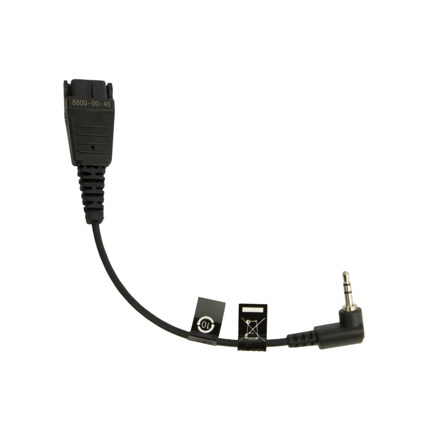 Jabra - Headset cable - micro jack male to Quick Disconnect male