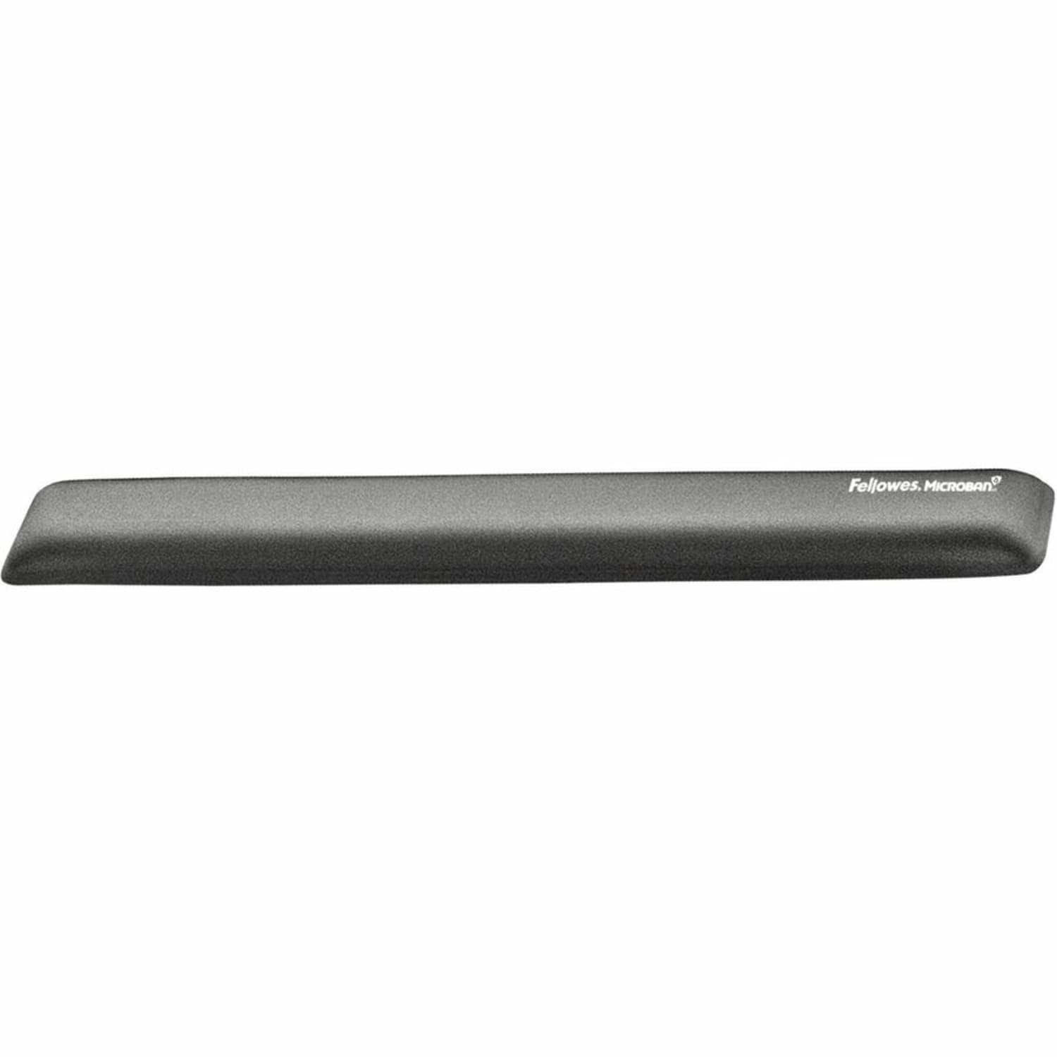Fellowes Gel Wrist Rest With Microban, Graphite - Image 3