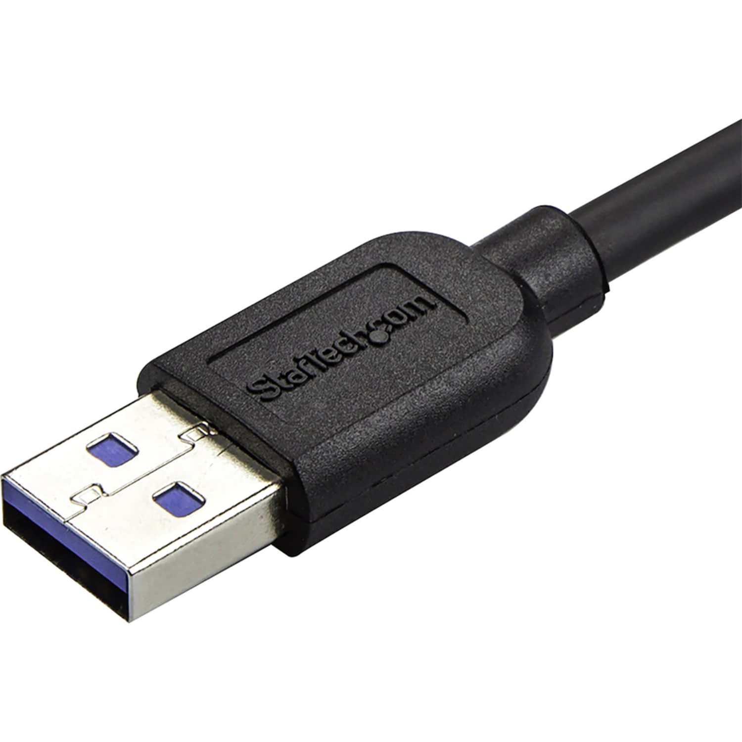 StarTech.com 1m 3 ft Slim Micro USB 3.0 Cable - M/M - USB 3.0 A to Right-Angle Micro USB - USB 3.1 Gen 1 (5 Gbps) - 3.28 ft USB Data Transfer Cable for Tablet, Hard Drive, Card Reader - Image 3