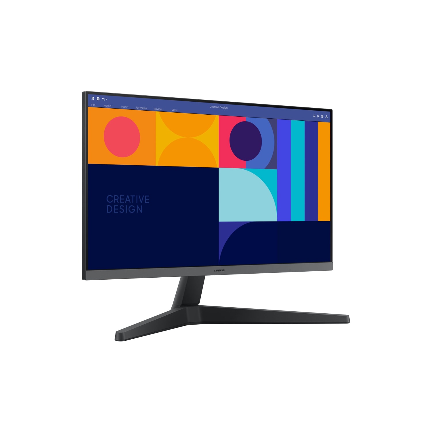 Samsung S24C332GAN - S33GC Series - LED monitor - 24in - 1920x 1080 Full HD (1080p) @ 100 Hz - IPS - 250 cd/m2 - S24C332GAN - Image 4