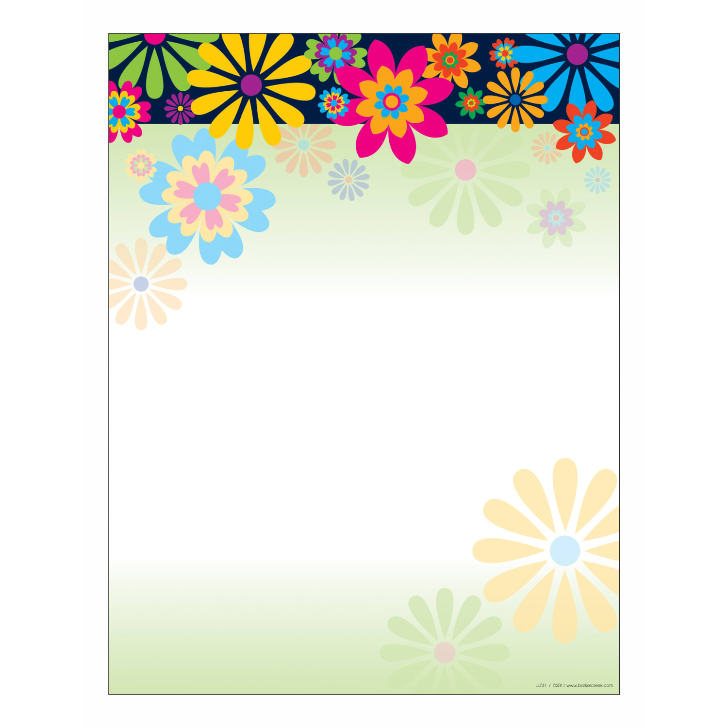Barker Creek Paper Set, 8 1/2in x 11in, Peaceful Thoughts, Pack Of 200 Sheets - Image 6