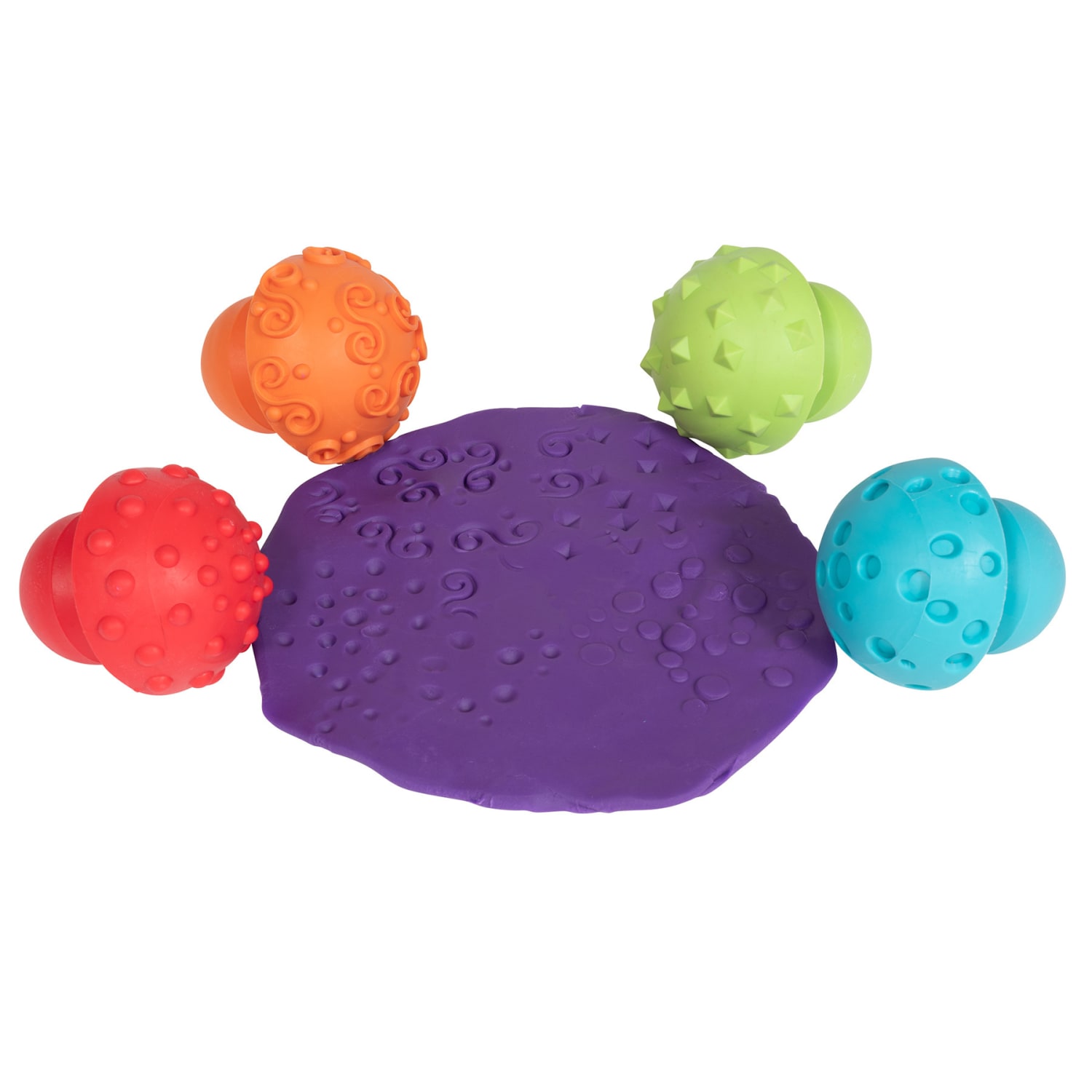 READY 2 LEARN Paint and Clay Mushroom Stampers, Set Of 4 - Image 5