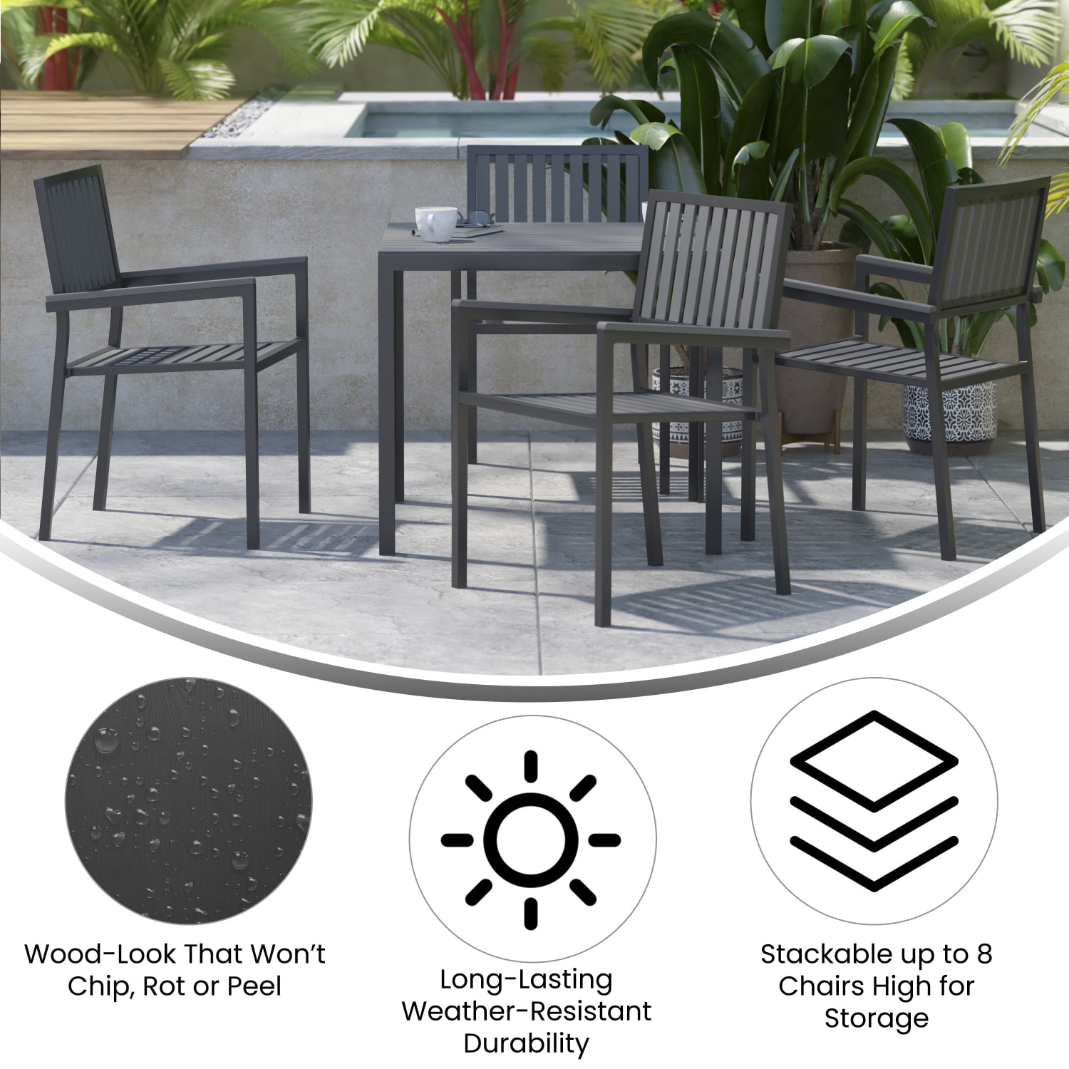 Flash Furniture Harris Commercial MetalResin Stacking Club Chairs Black Set Of 2 Chairs PopularChairscom Flash Furniture Harris Commercial MetalResin Stacking Club Chairs Black Set Of 2 Chairs PopularChairscom