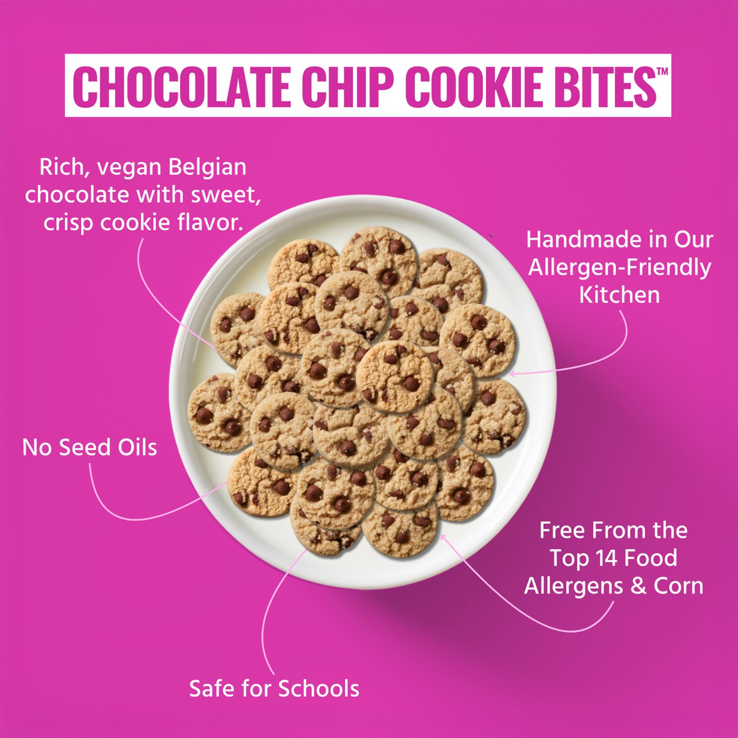 Every Body Eat Chocolate Chip Cookie Bites, 1.1 Oz, Total Qty 20 - Image 5