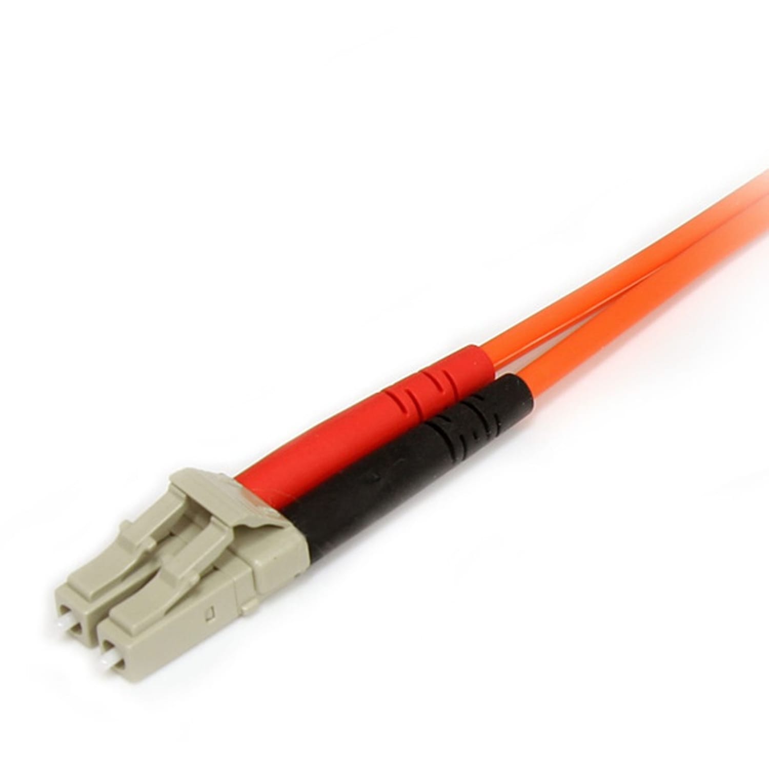 StarTech.com 2m Fiber Optic Cable  - LSZH - LC/SC - OM1 - LC to SC Fiber Patch Cable  - 2m LC/SC Fiber Optic Cable - 2 m LC to SC Fiber Patch Cable - 2 meter LC to SC Fiber Cable  - LSZH - LC/SC - OM1 Fiber Cable - Image 3