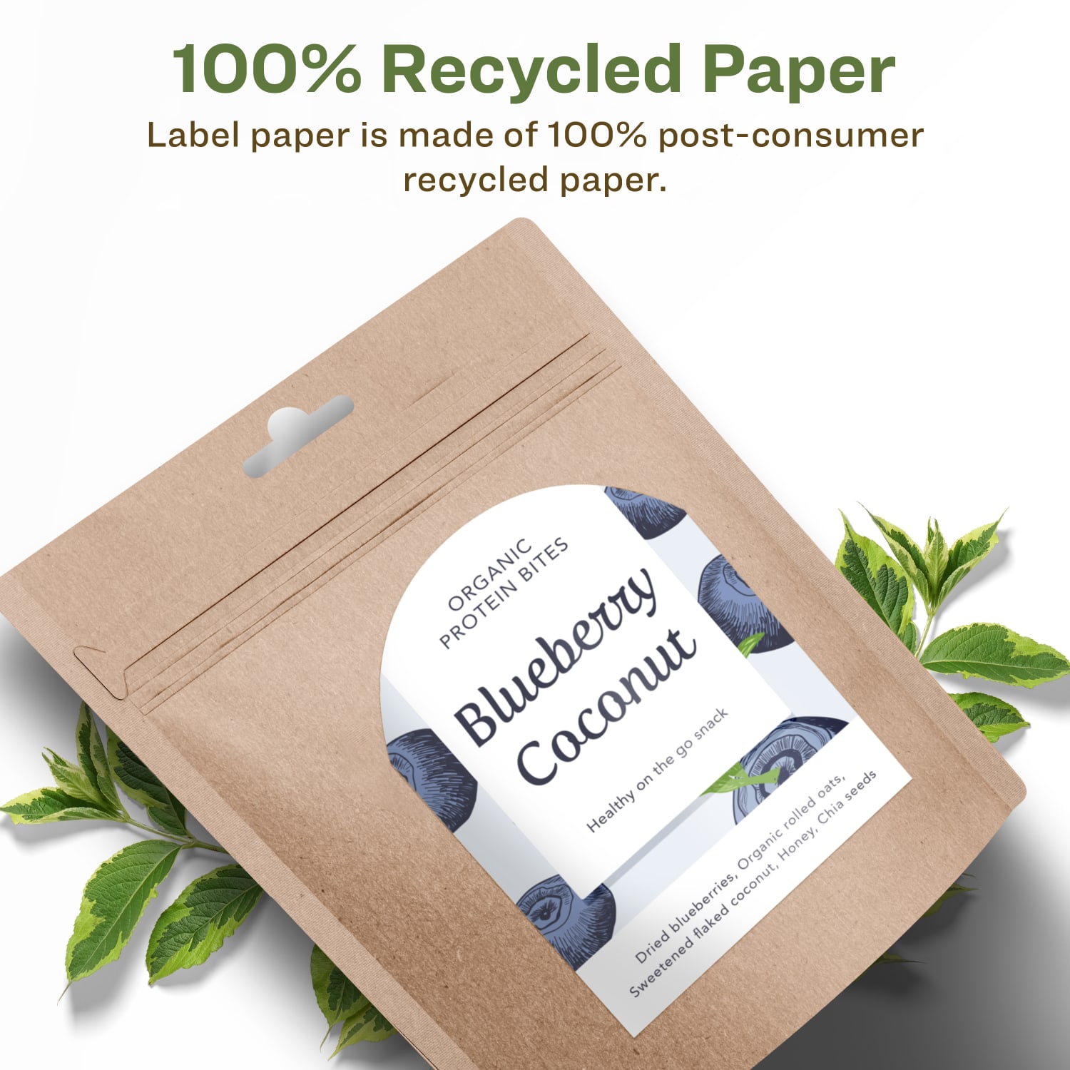Avery Recycled Paper Labels, 94600-EWMP10, Arched, 4-3/4in x 3-1/2in, White, Pack Of 40 - Image 3